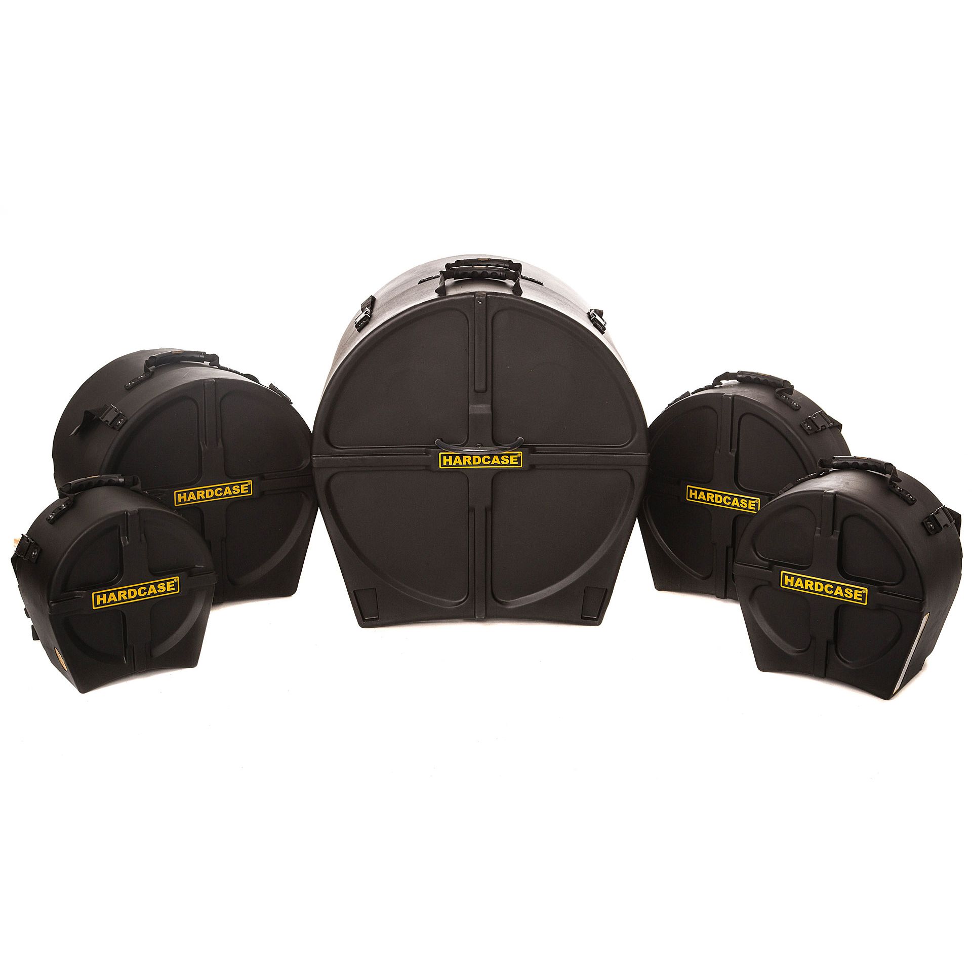 Hardcase HROCKFUS-2 22/10/12/14/14 Drum Case Set Rock Fusion 2