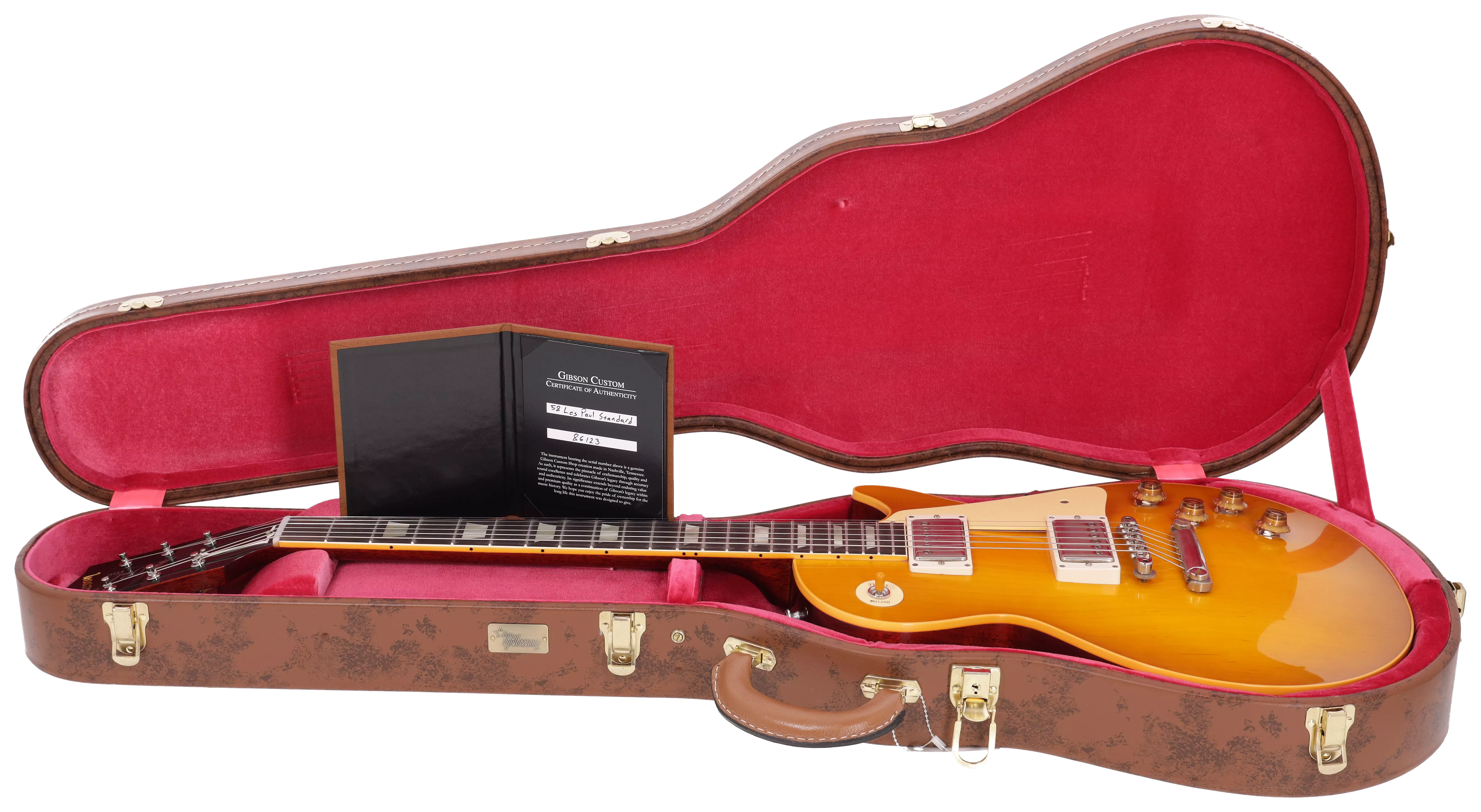 Gibson 1958 Les Paul Standard Reissue VOS Lemon Burst # 17