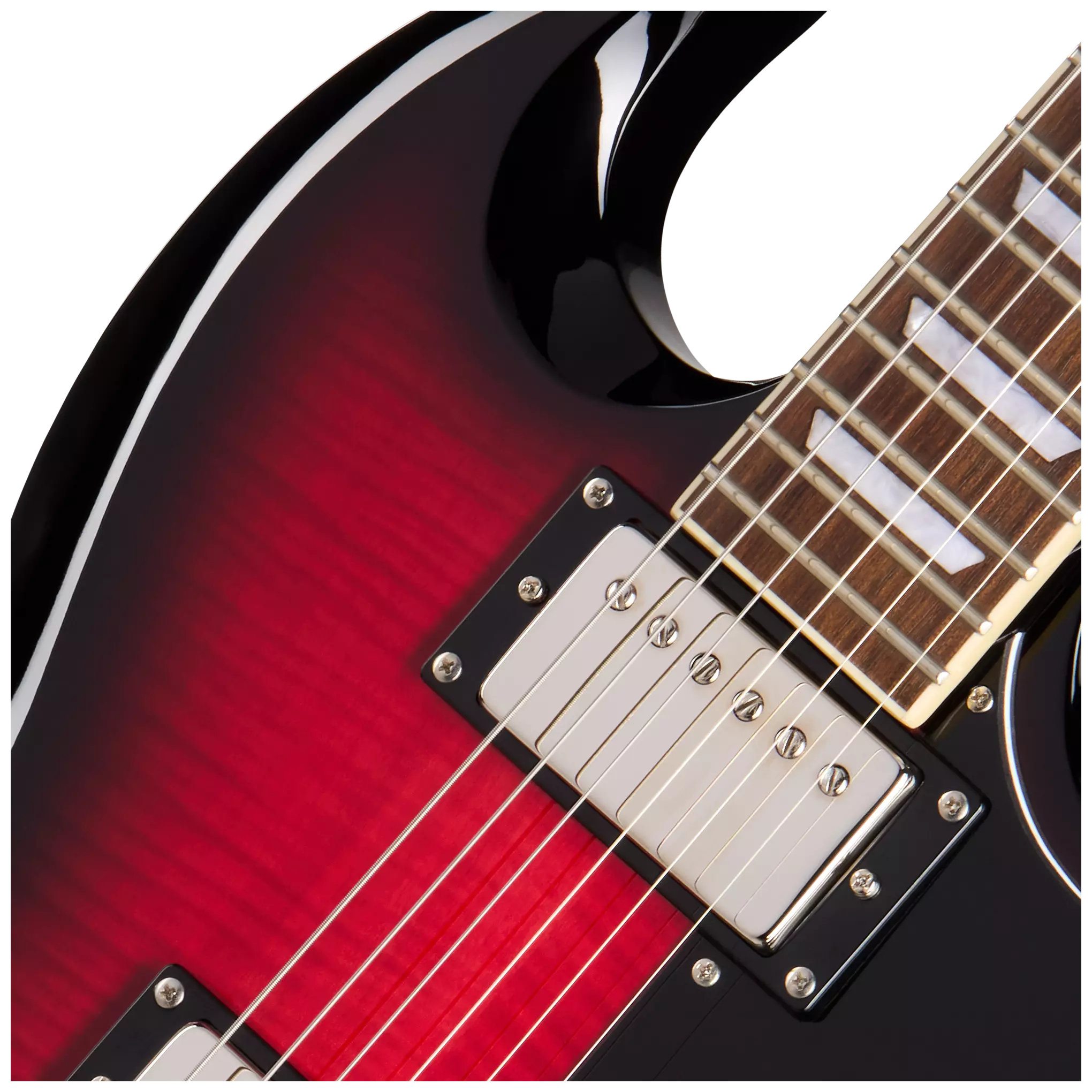Epiphone SG Tribute Plus Cherry Burst 1