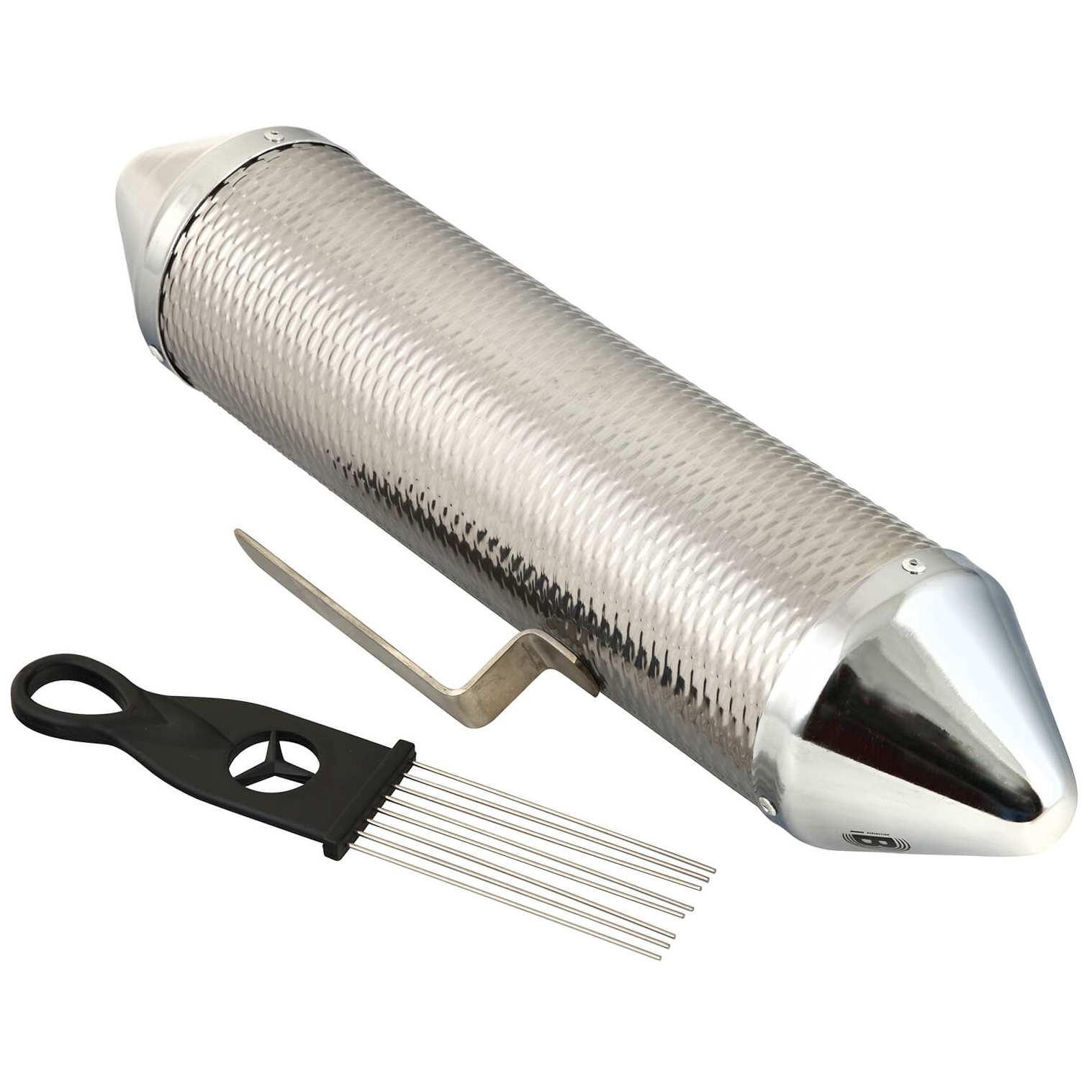 Bounce - Bounce Metall Guiro mit Scraper - 1