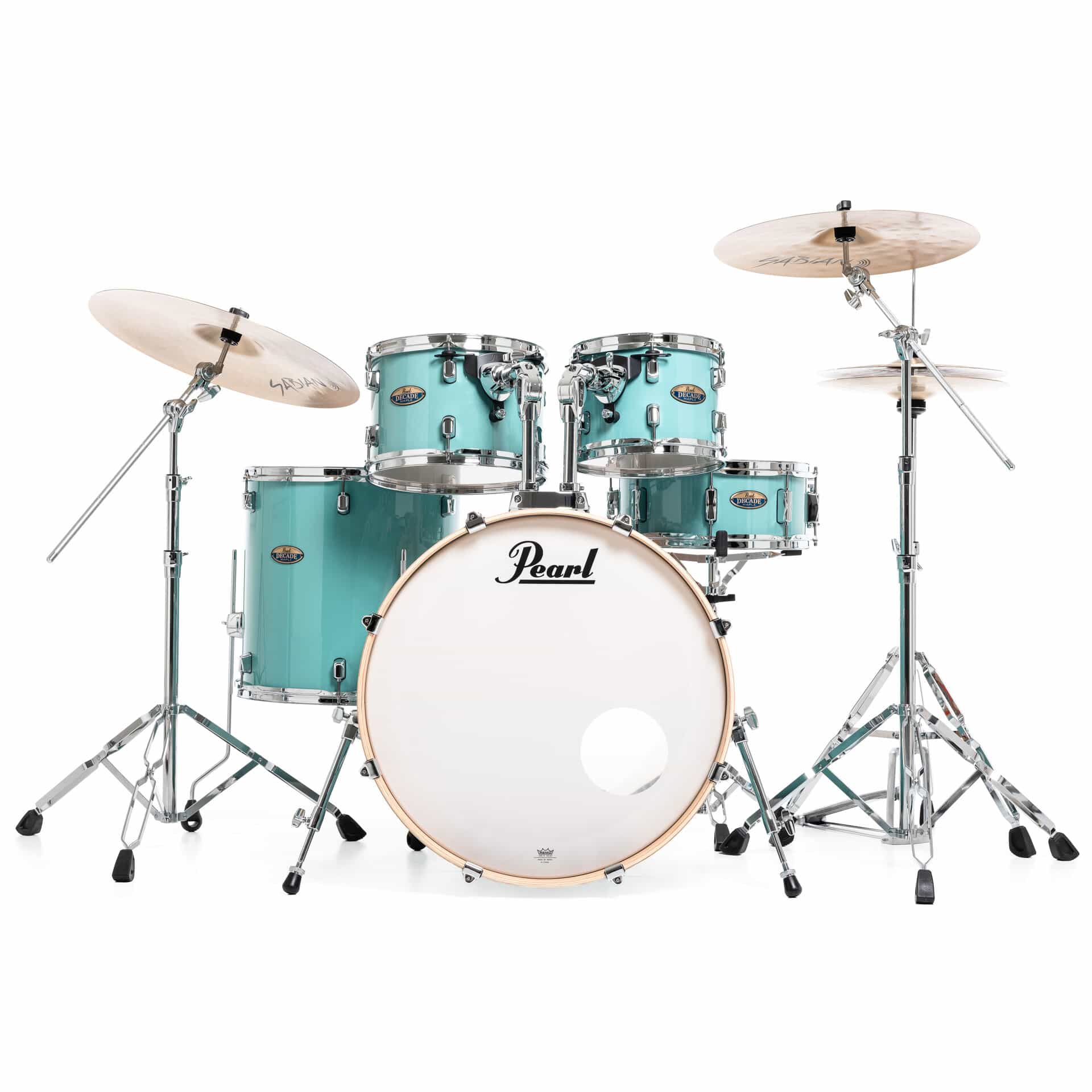 Pearl Decade Maple 22" Ice Mint Drumset