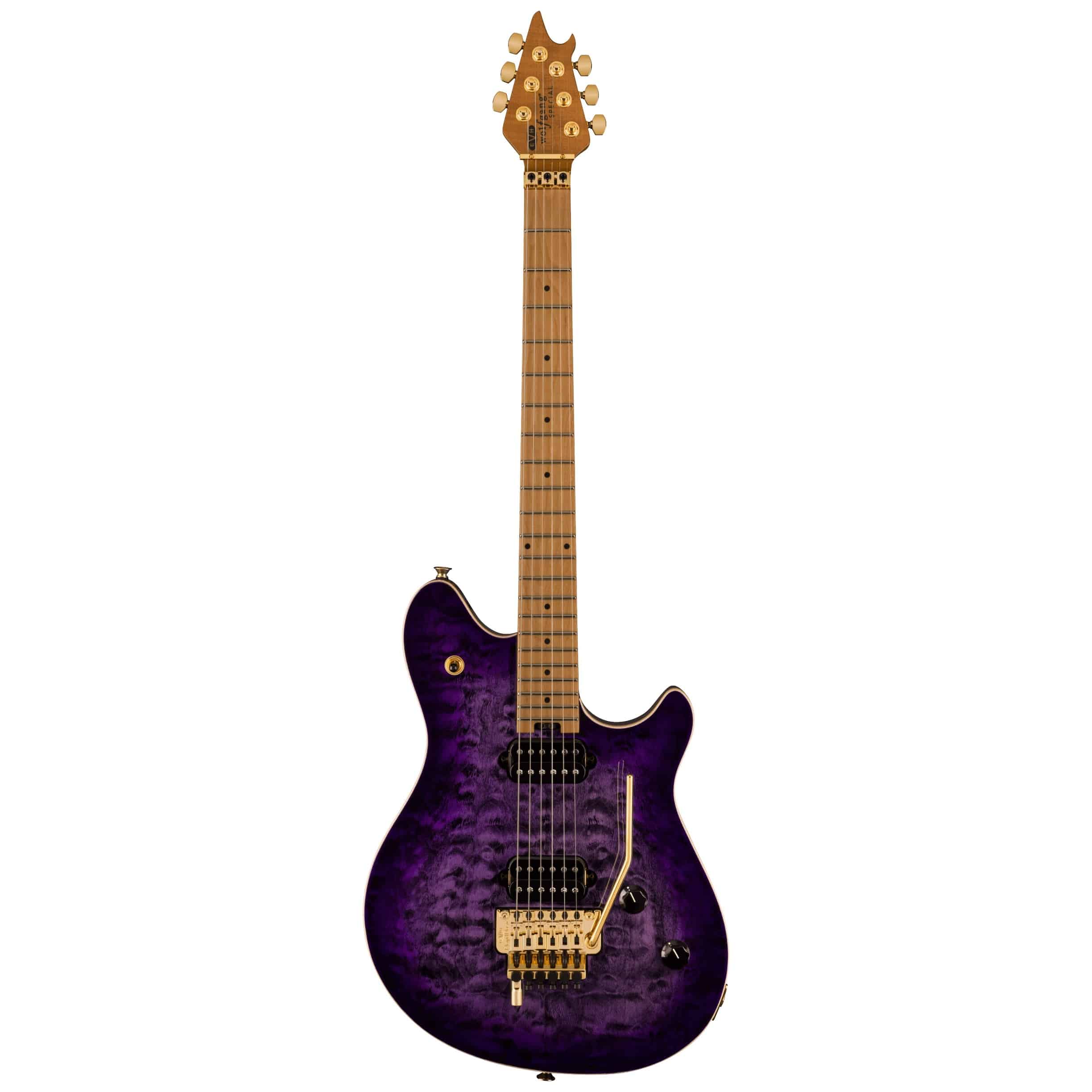 EVH Wolfgang Special QM BKD M FB, PRP BST