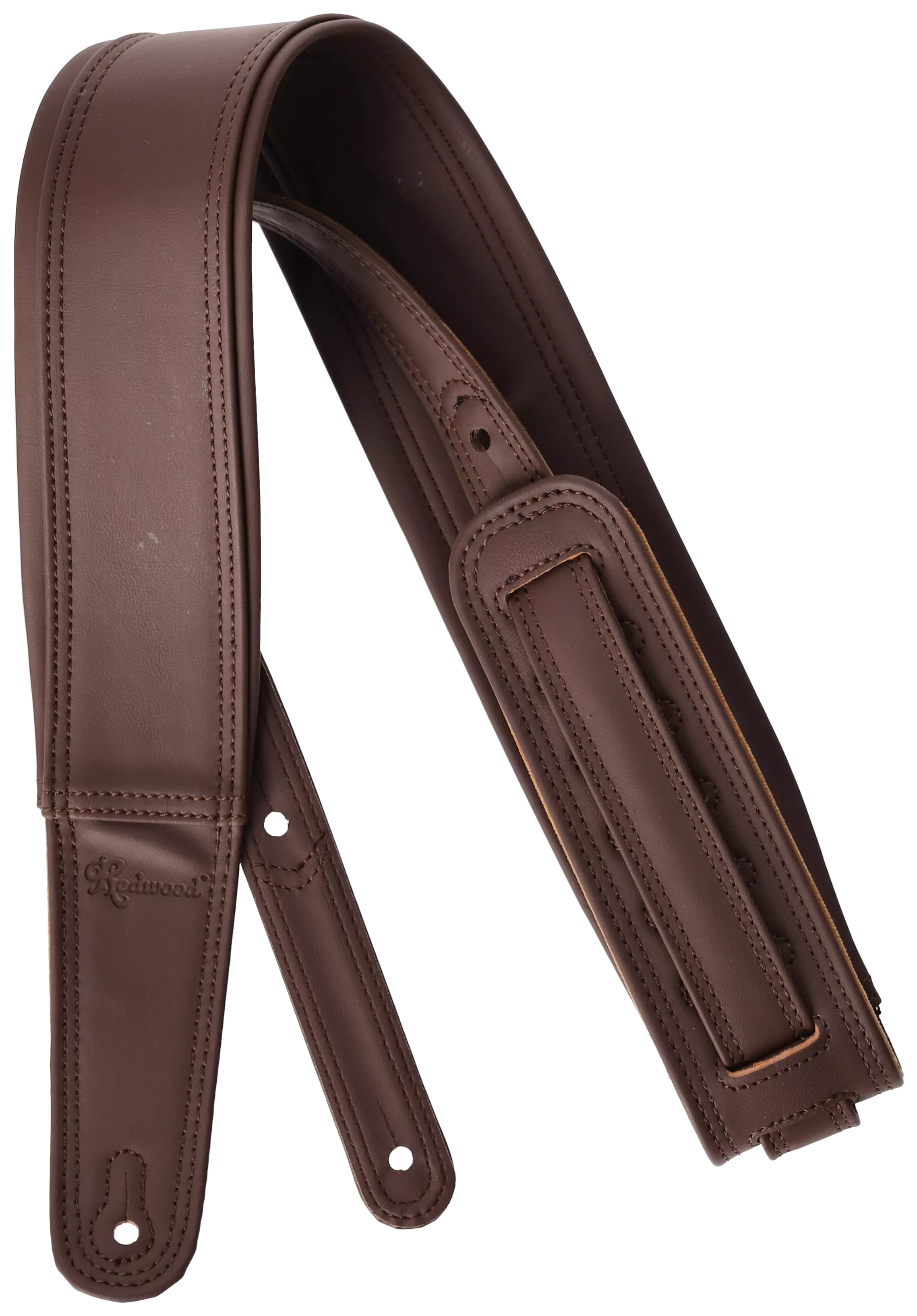 Redwood Instrument Strap Non-Leather Padded - Brown 3