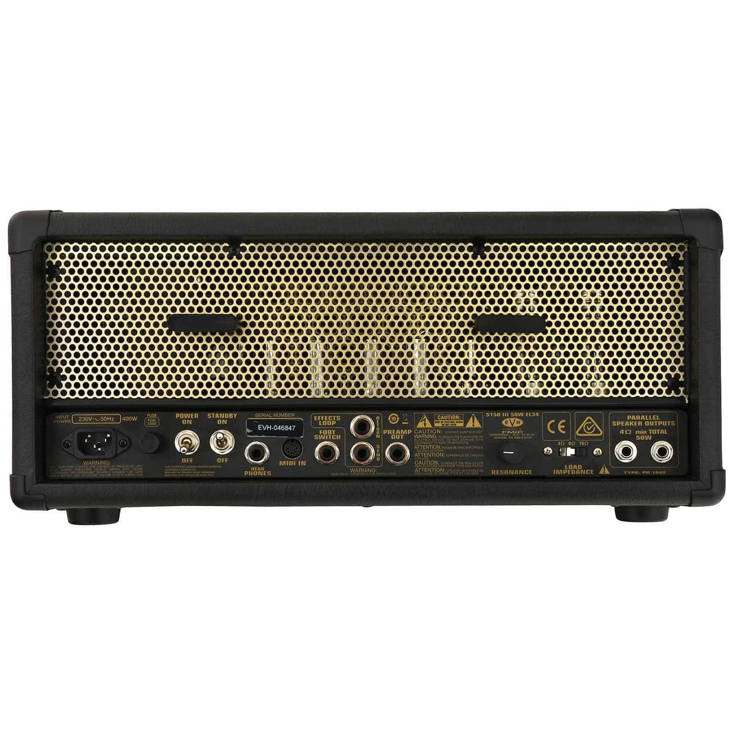 EVH - EVH 5150 III 50 Watt EL34 Head Black - 3
