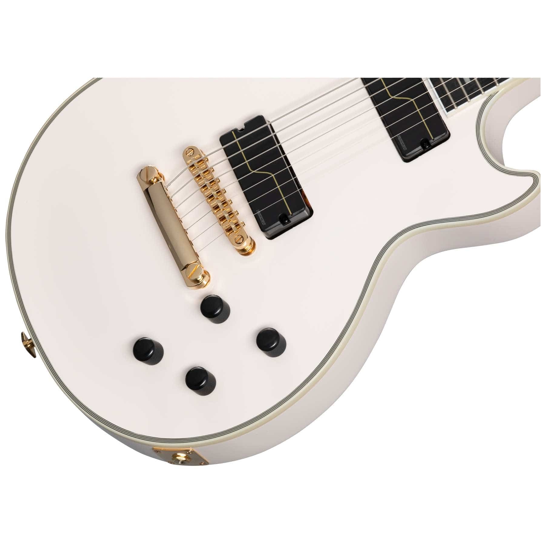 Image of Epiphone les paul custom matt heafy 7 string gh wh 10028383 5
