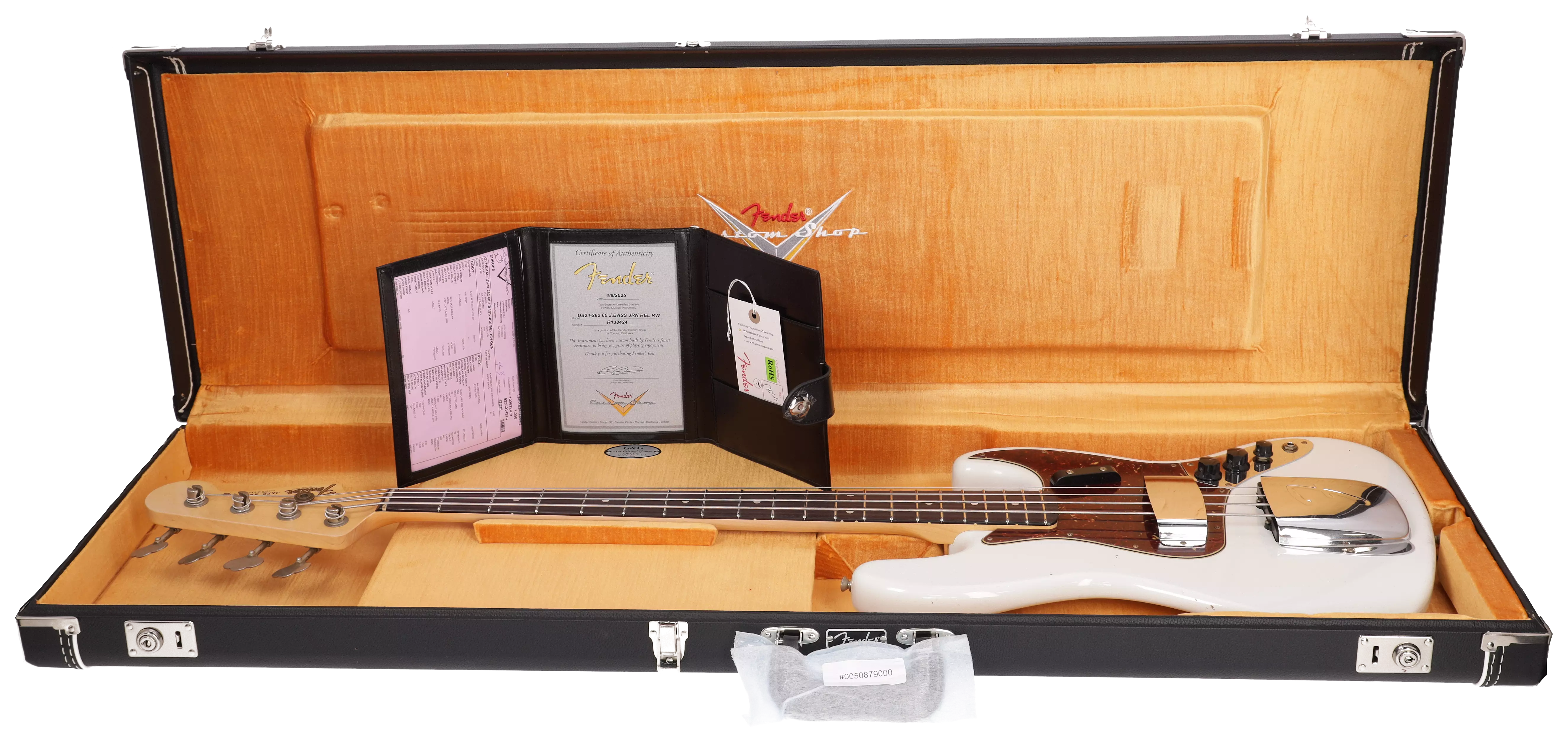 Fender Custom Shop 1960 Jazz Bass RW JRN OWT 19