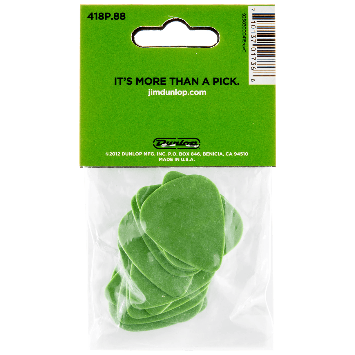 Dunlop Tortex Standard 0.88 Player's Pack 12 Stück 1