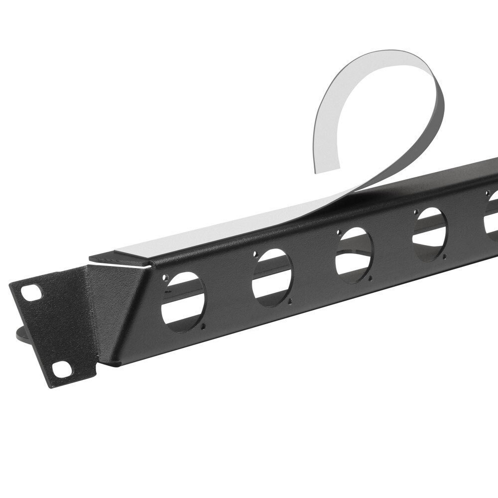 Adam Hall 19" Parts 872230 Angled Rack Panel for 8 x D-TYPE Sockets 2