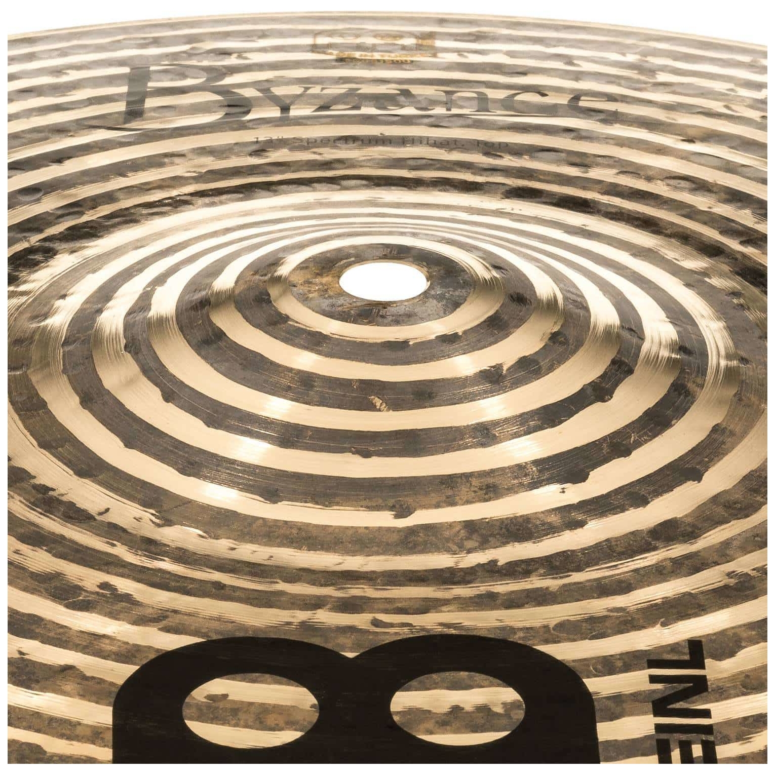 Meinl Cymbals - Meinl Cymbals B13SH - 13 Byzance Dark Spectrum Hihat - 3