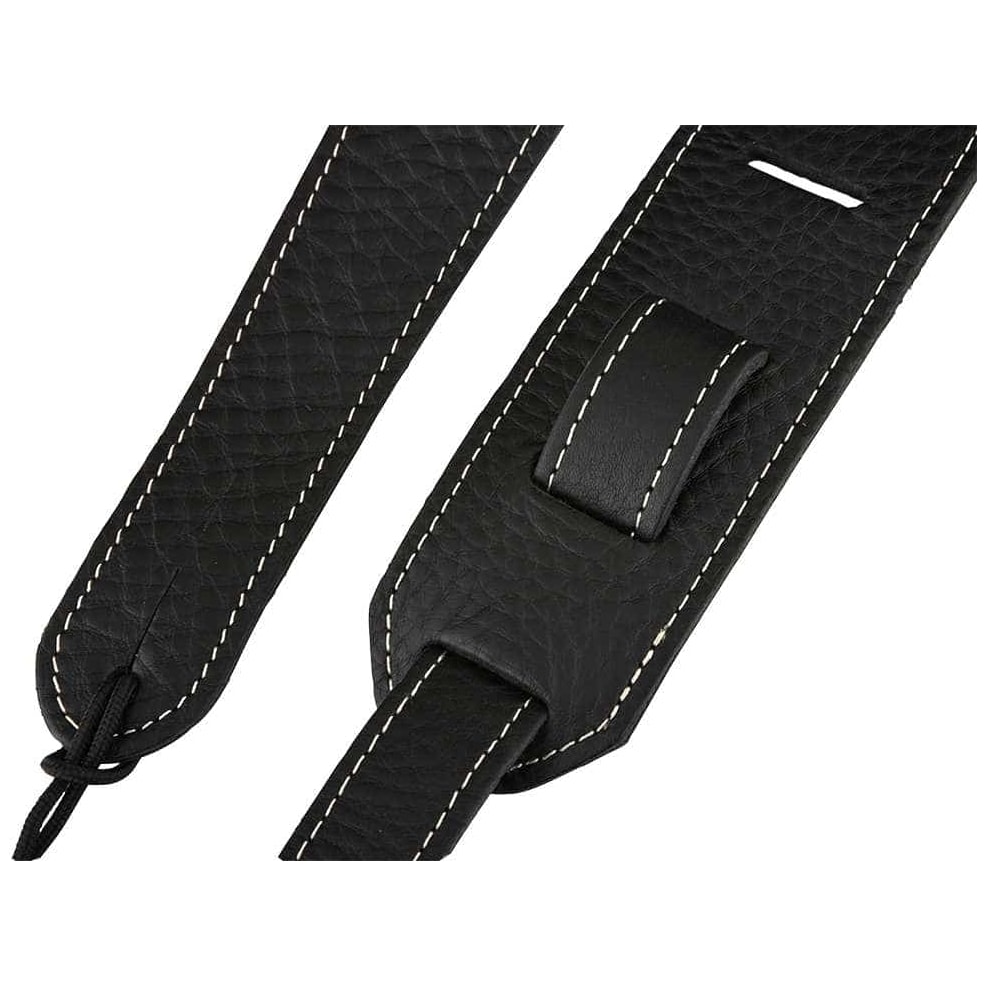 Fender - Fender Gitarrengurt Monogrammed Leather Schwarz - 1