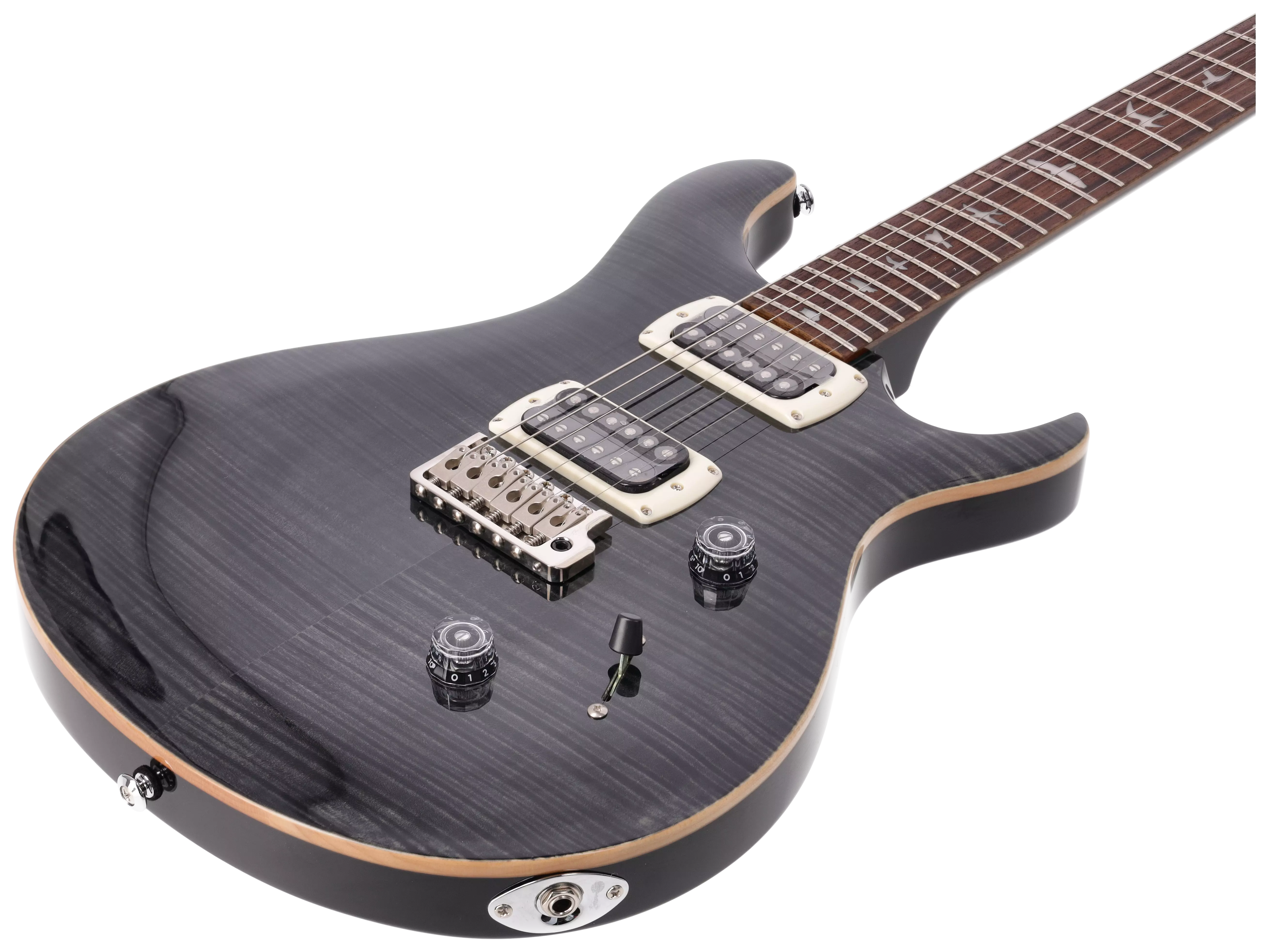 PRS SE Custom 24 Gray Black - session Select - 4