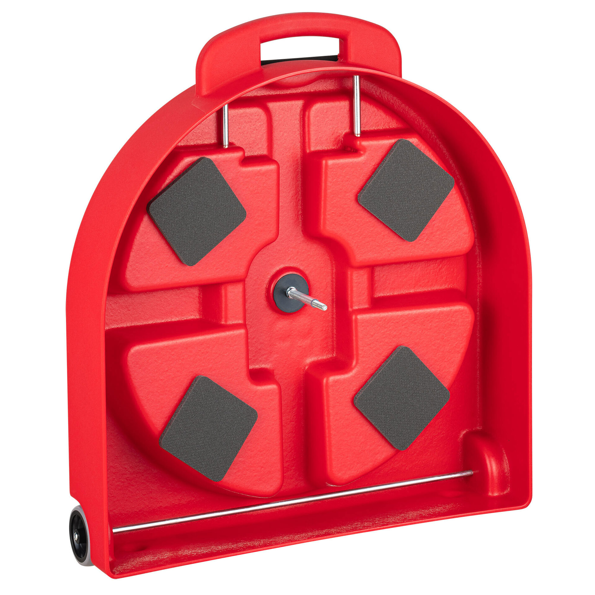 Meinl Cymbals MCC22R-TR 22" Pro Cymbal Case Trolley, Red 3