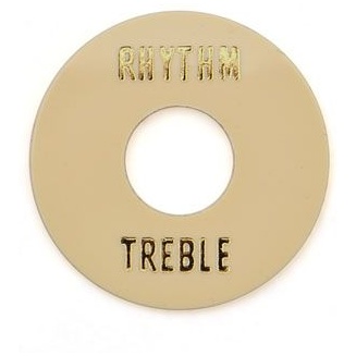 Goeldo EL2PK, Rhythm/Treble Plate creme