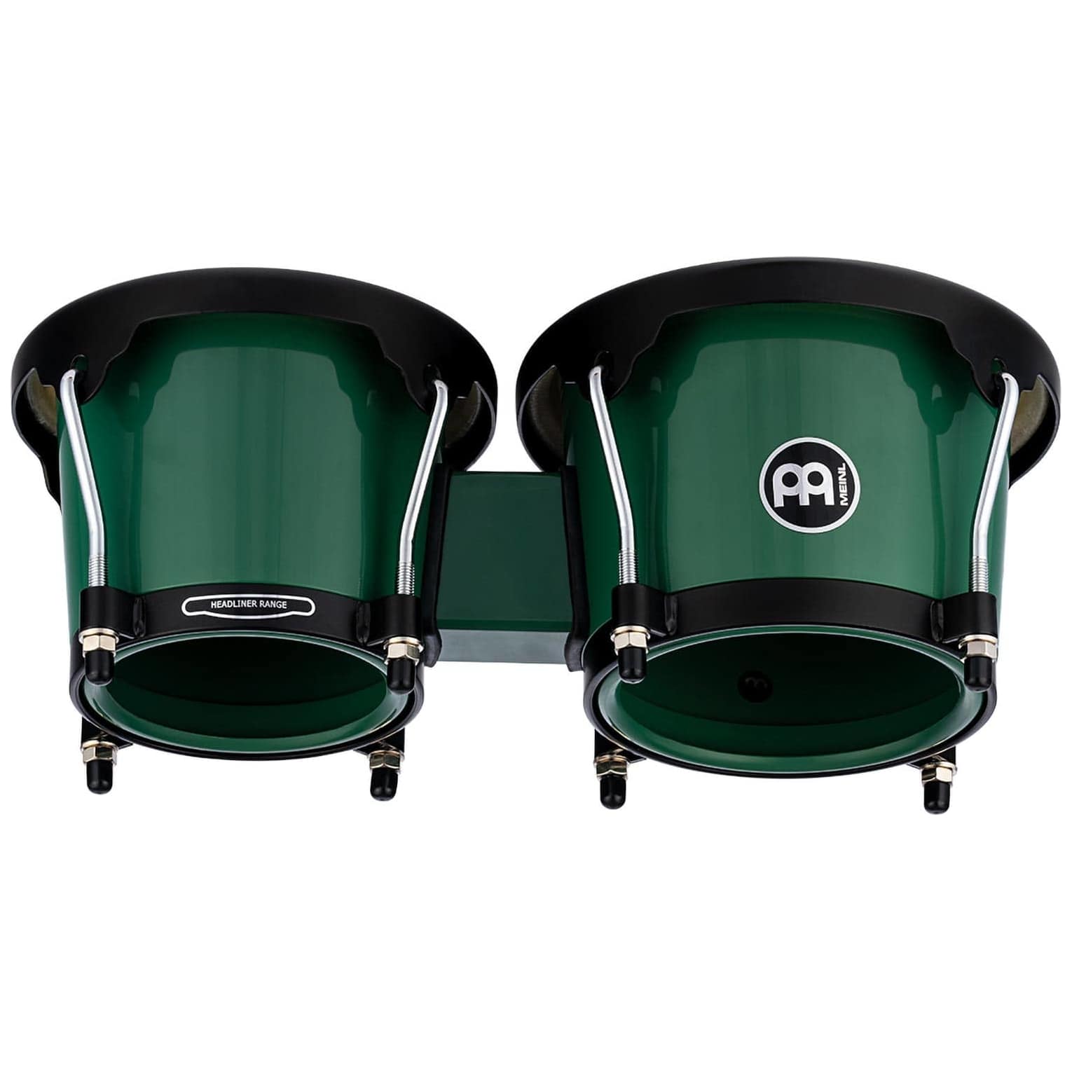 Meinl Percussion - Meinl Percussion HB50FG Journey Series Bongo, Forest Green - 1