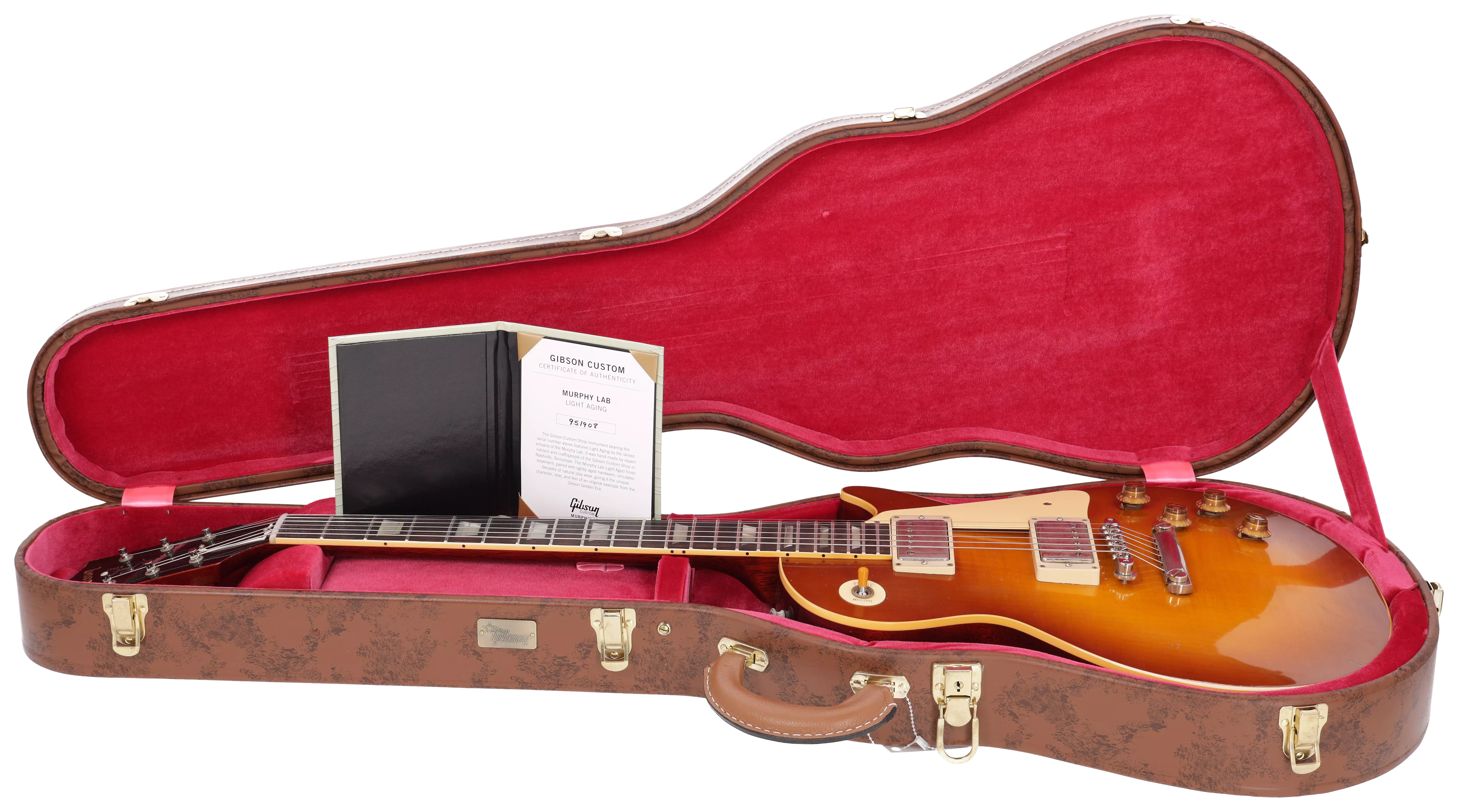 Gibson 1959 Les Paul Standard Reissue Light Aged Dirty Lemon Murphy Lab #3 17