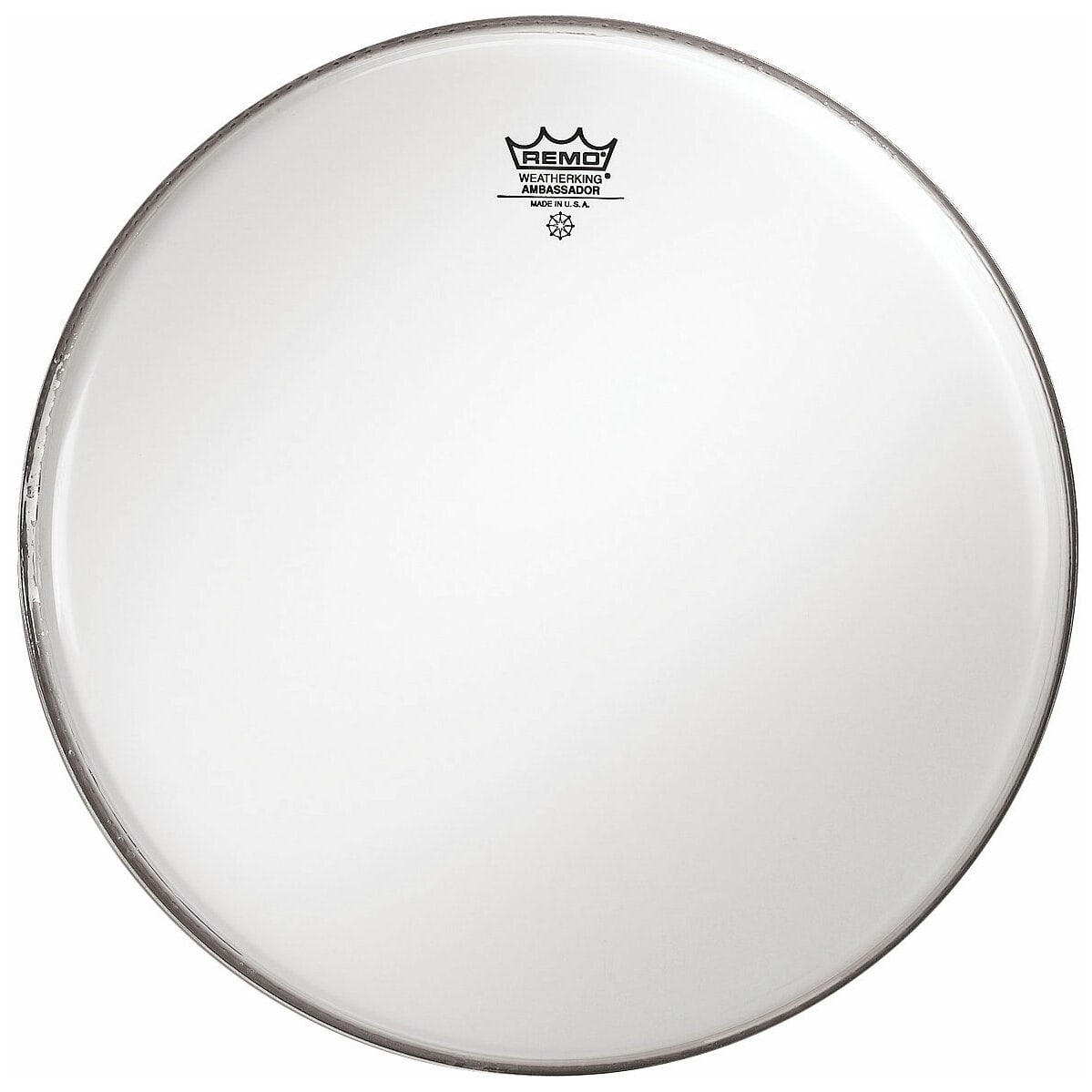 Remo Ambassador - Bass Drum Fell - 20 - Smooth White