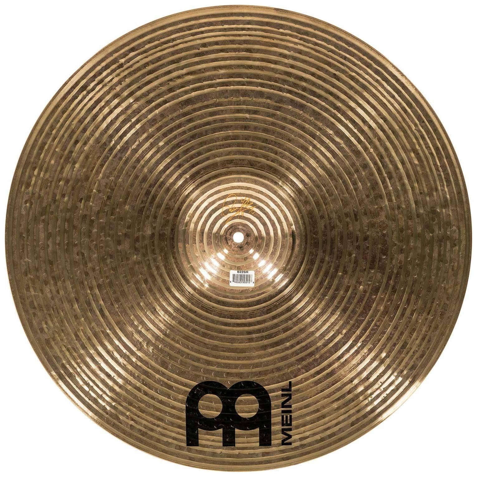 Meinl Cymbals - Meinl Cymbals B22SR - 22 Byzance Dark Spectrum Ride - 4