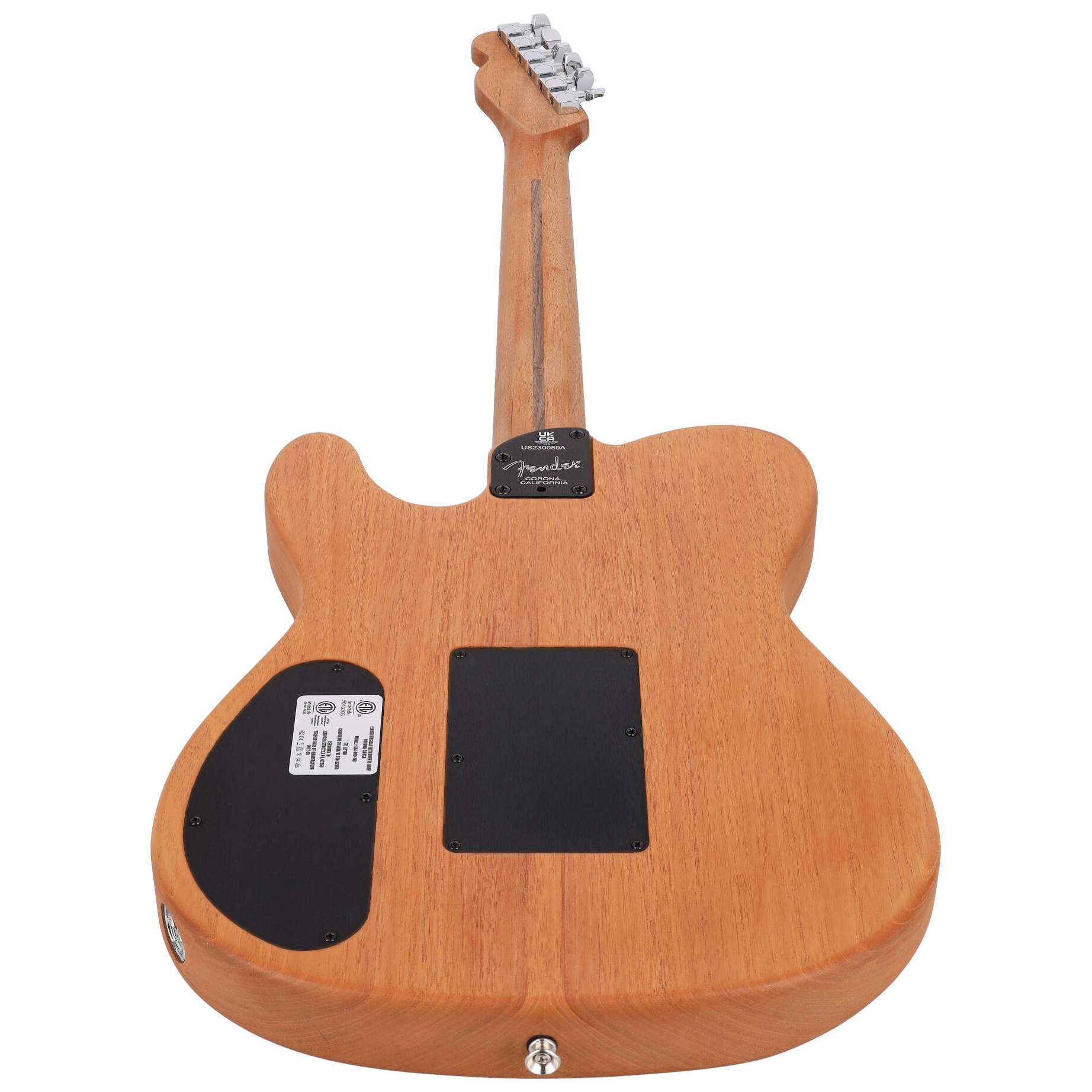Image of Fender american acoustasonic telecaster eb nat 10028094 8