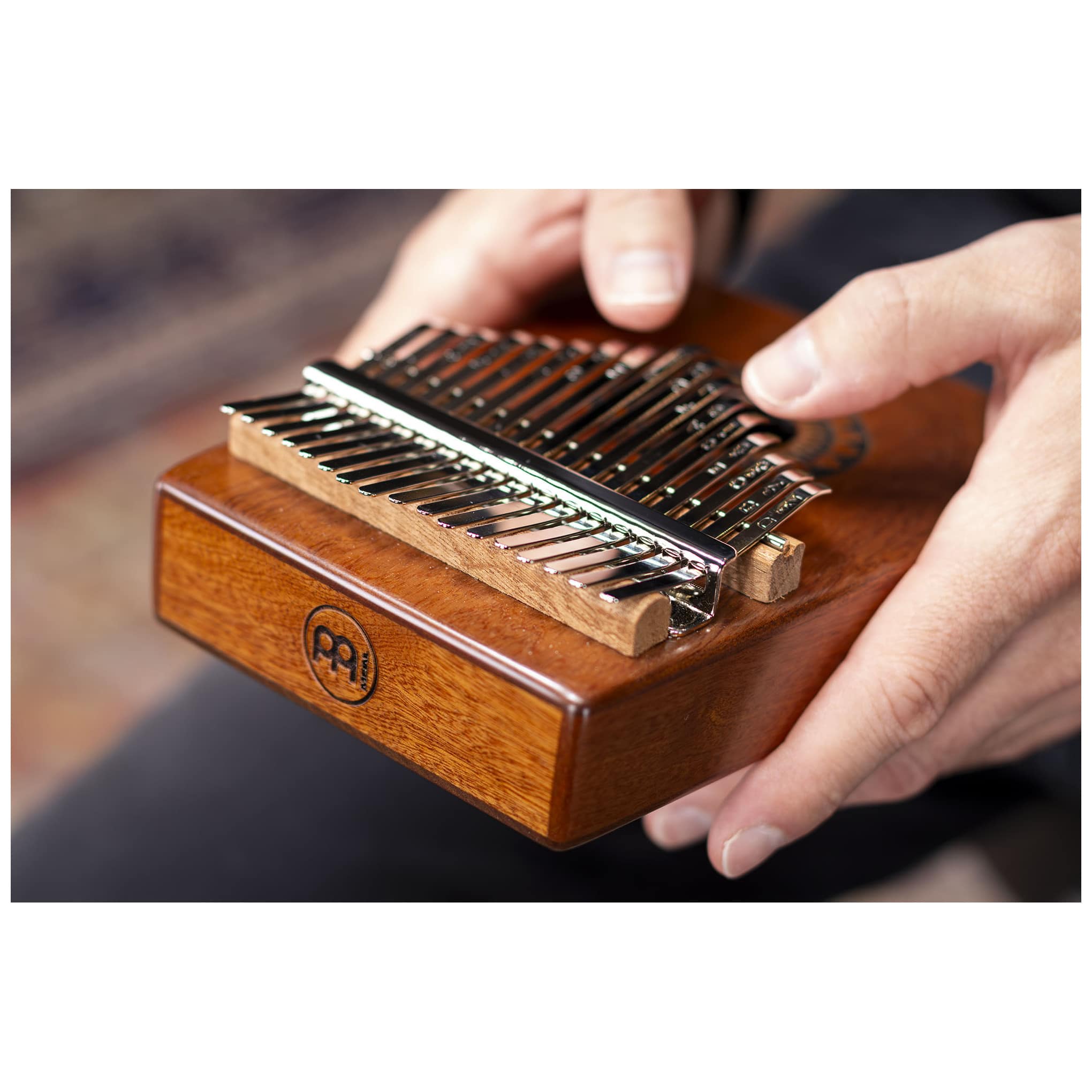 Meinl Percussion KA17SU - Sound Hole Designer Kalimba, Sun 17