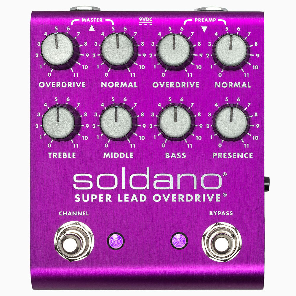 Soldano SLO PLUS Super Lead Overdrive Pedal Purple 1