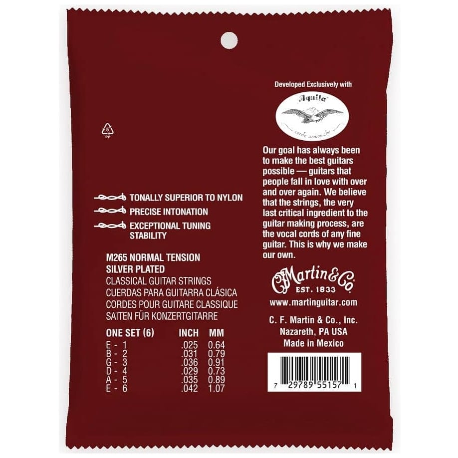 Martin - Martin M-265, Magnifico, Nylon Saiten - 1