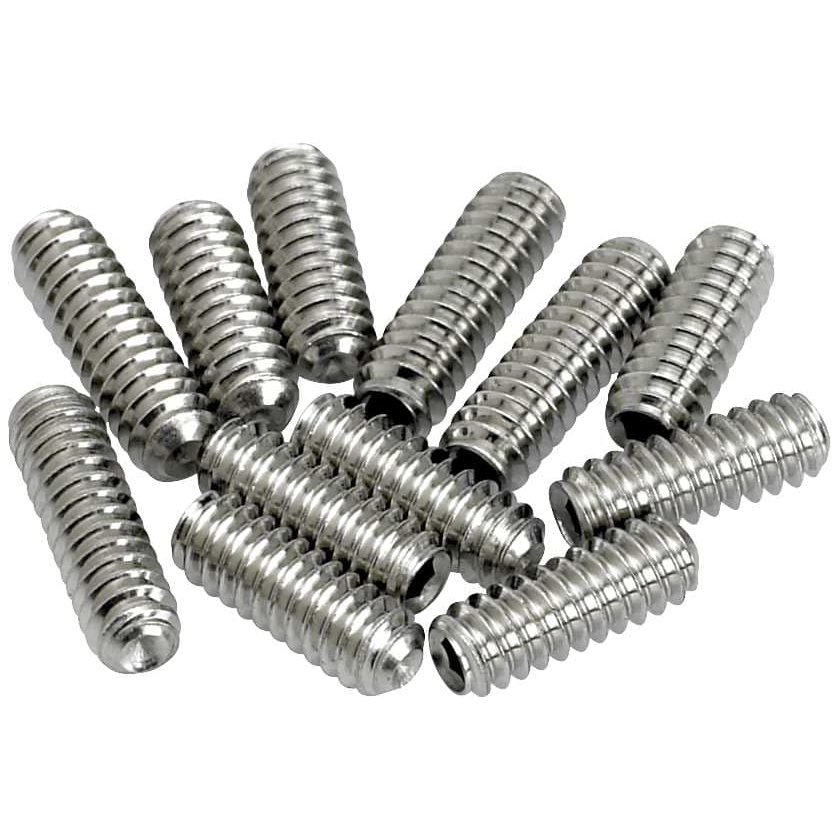 Fender - Fender Bridge Height Screws Strat Nickel 12 Stück