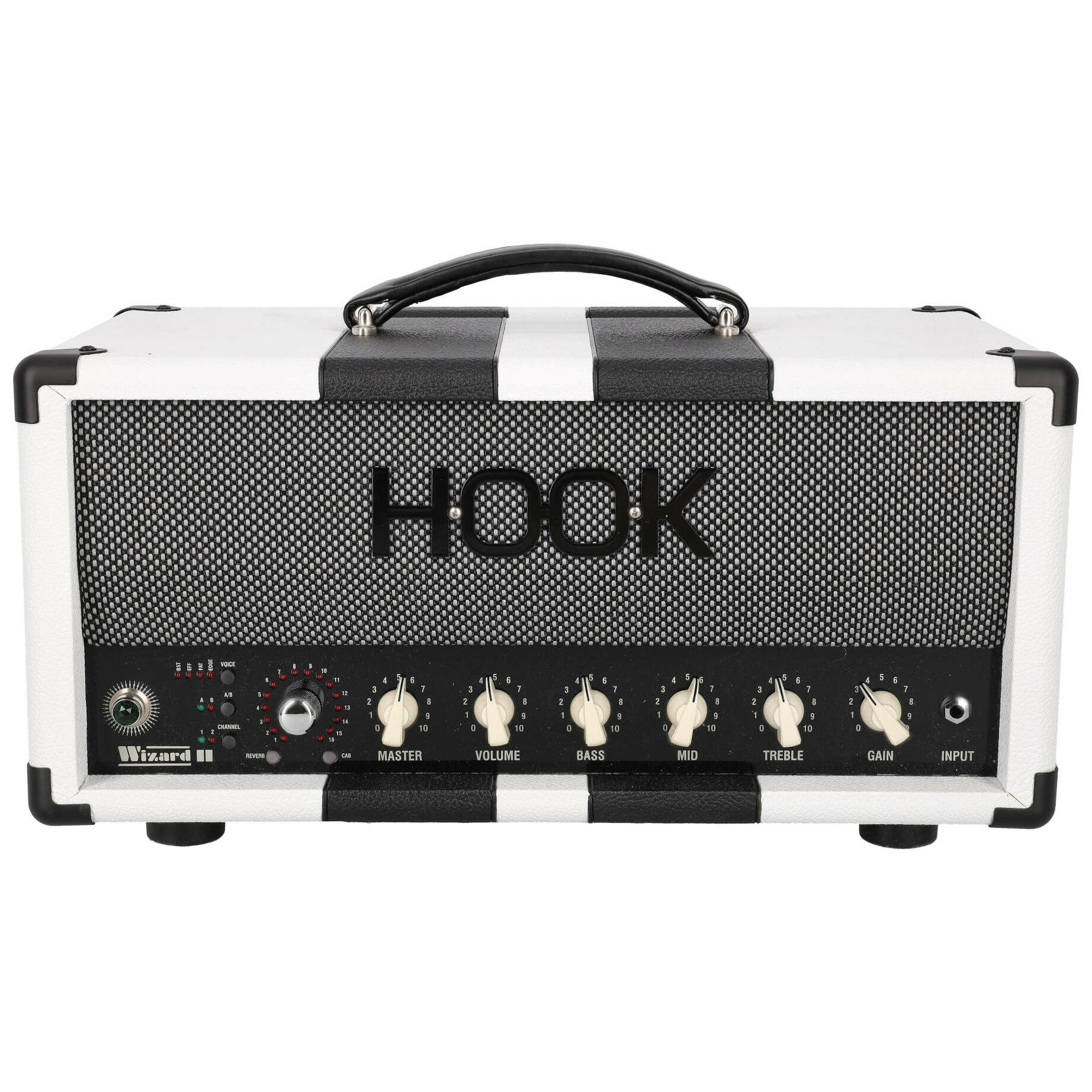 Hook Amplification Wizard Head IR White Black V2 2