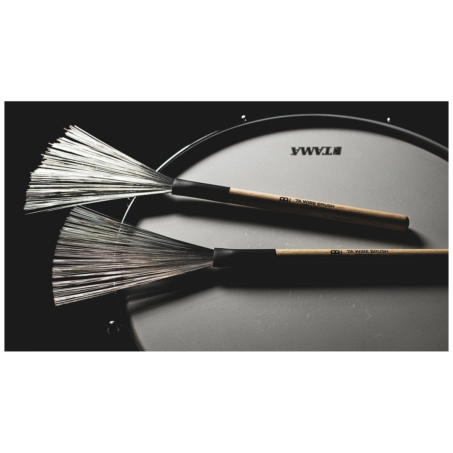 Meinl Stick Brush - Meinl Stick Brush SB302 - 7A Fixed Wire Brush - 4