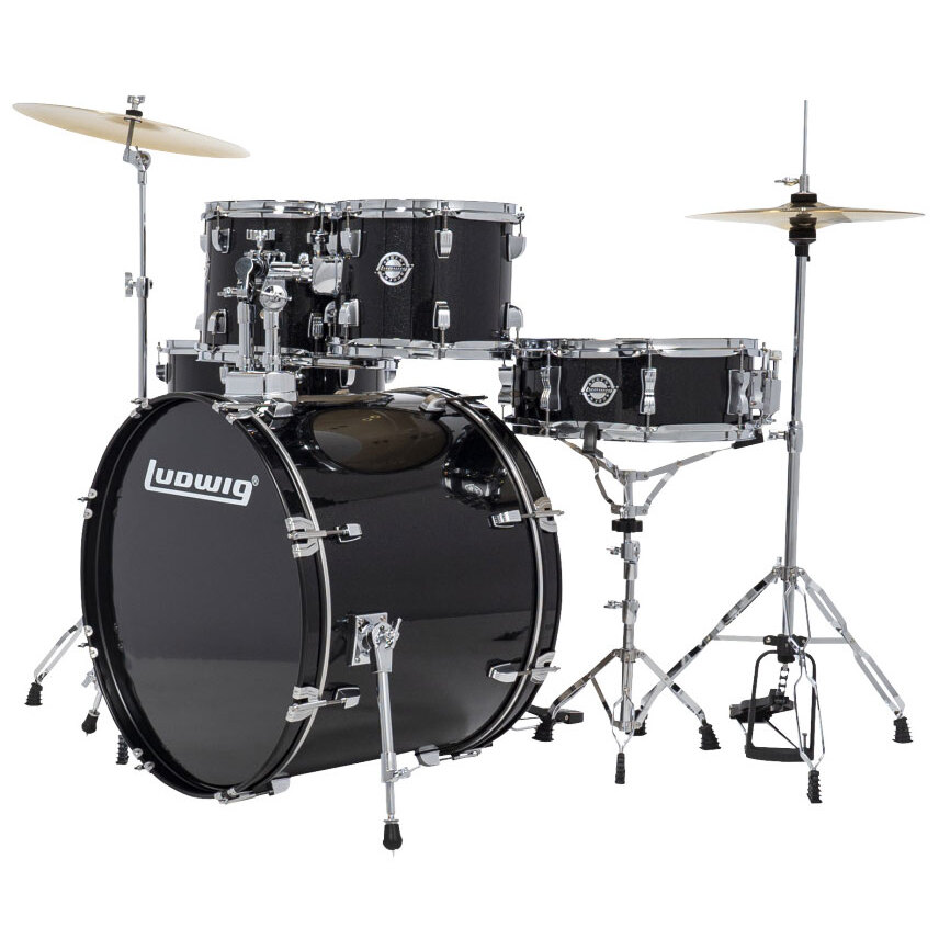 Ludwig Accent DRIVE 22" Black Complete Set 1