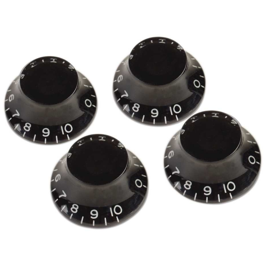 Gibson - Gibson Top Hat Knobs Viererpack - Black