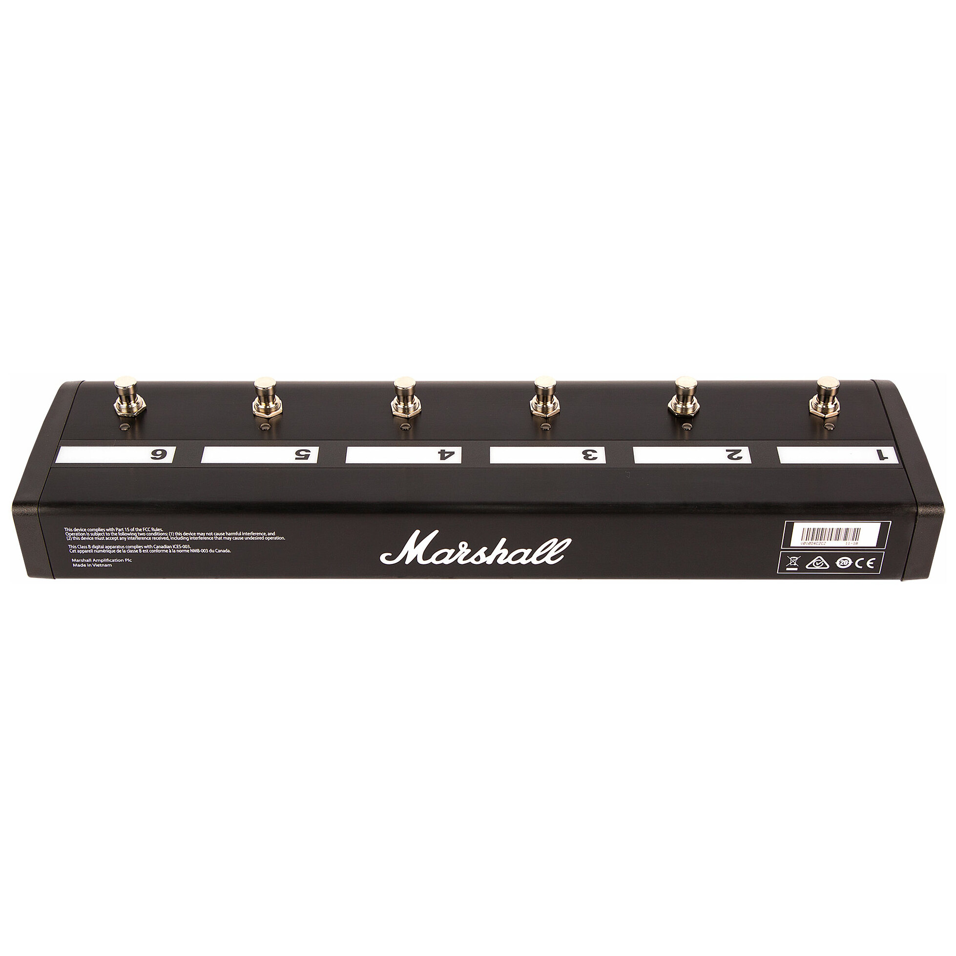Marshall Fußschalter 6-Fach MRPEDL 91016 2
