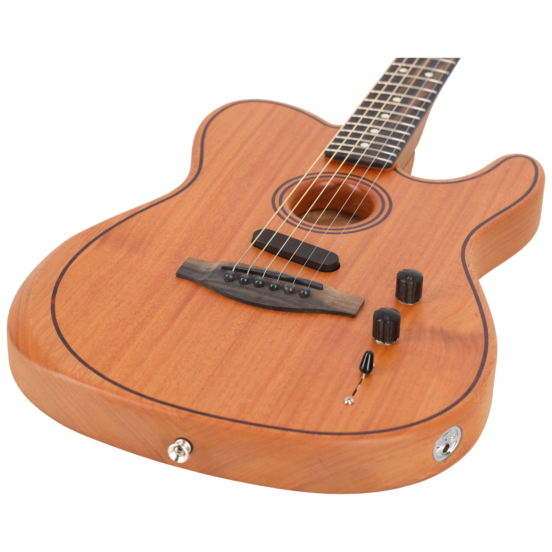 Image of Fender american acoustasonic telecaster eb nat 10028094 2
