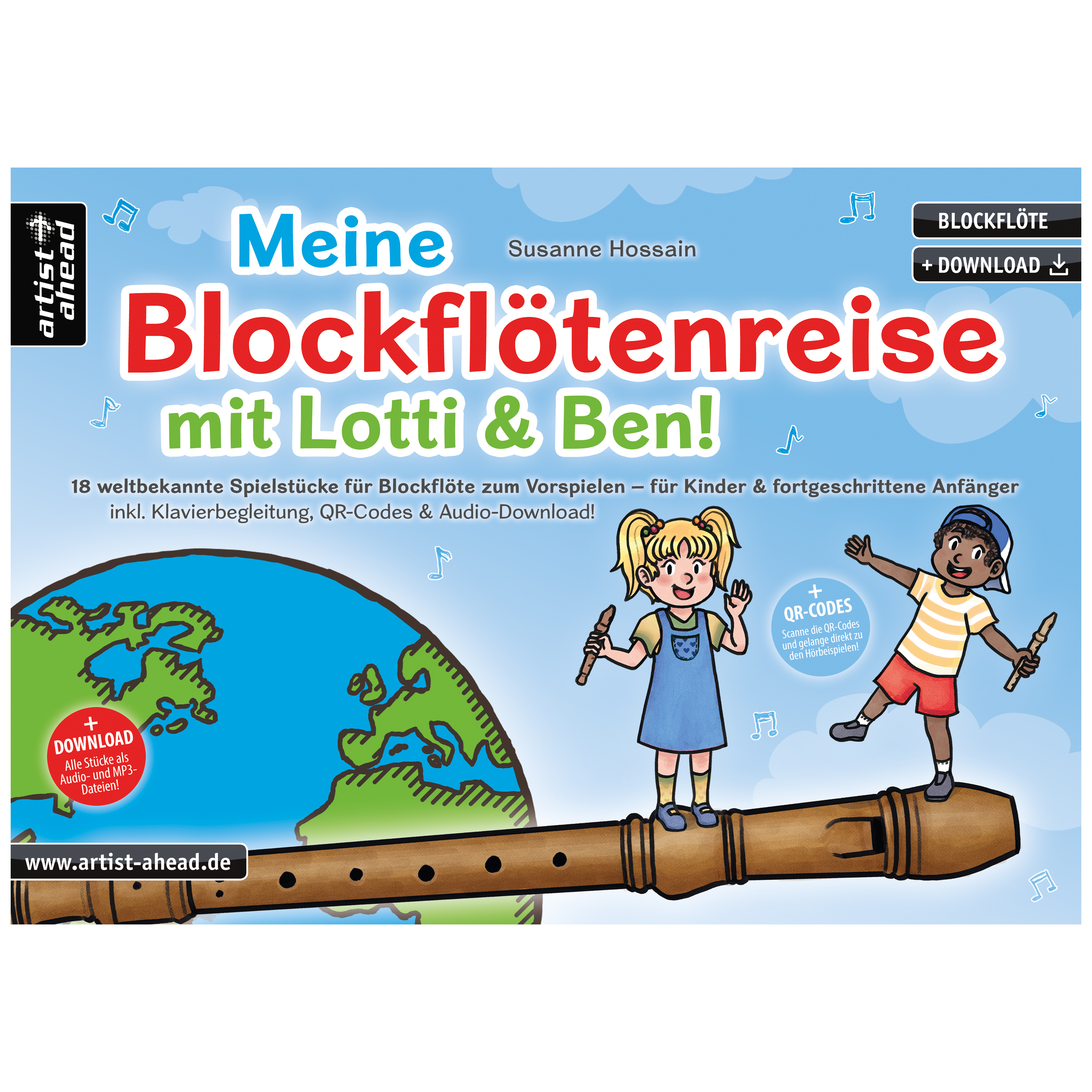 Artist Ahead Meine Blockflötenreise mit Lotti & Ben! - Susanne Hossain