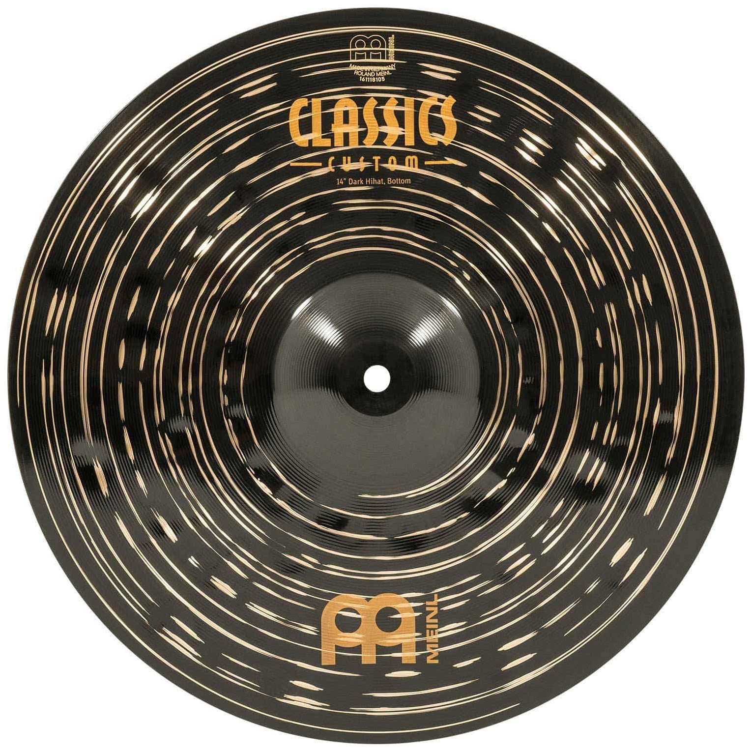 Meinl Cymbals - Meinl Cymbals CC14DAH - 14 Classics Custom Dark Hihat - 7