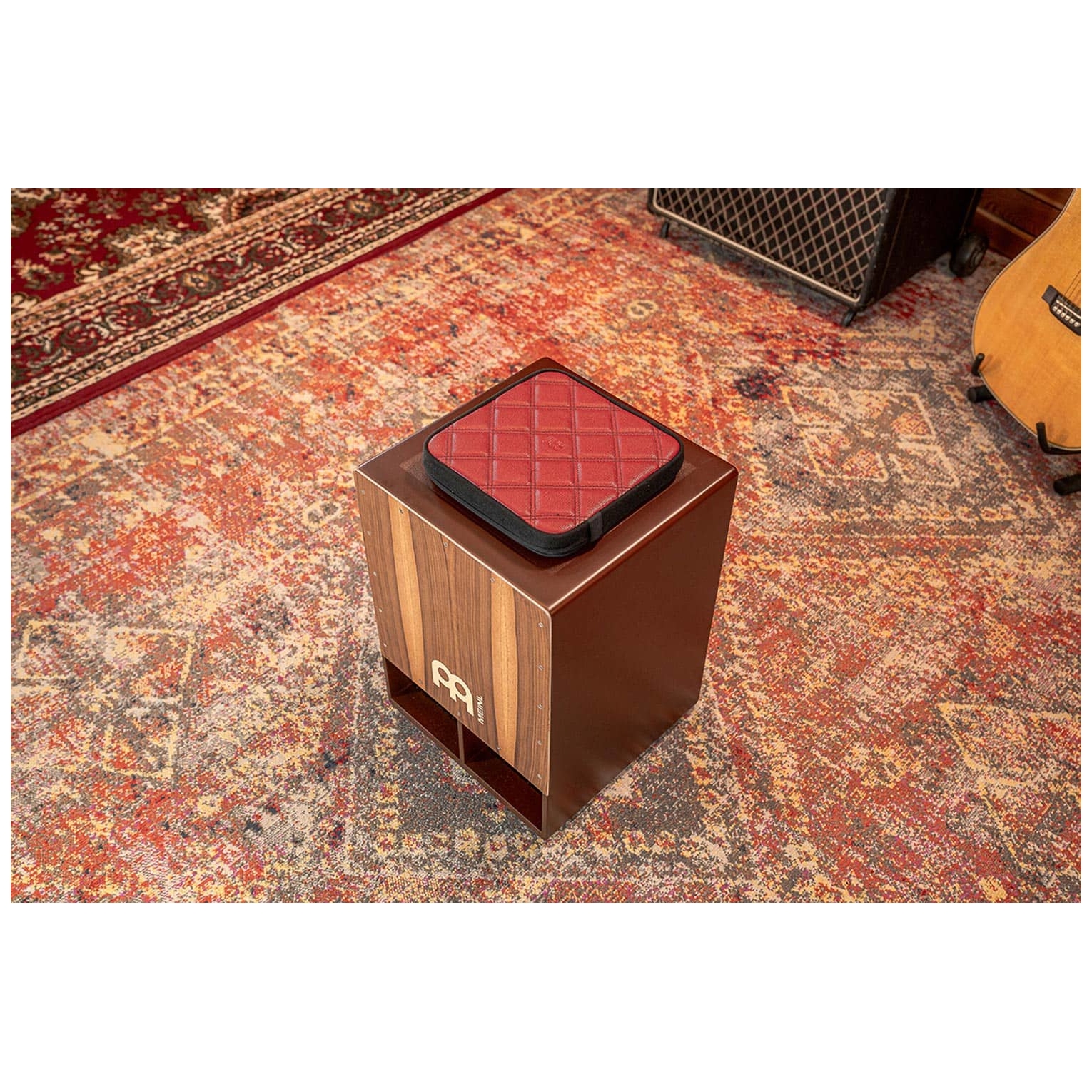 Meinl Percussion - Meinl Percussion DCS-R Deluxe Cajon Seat, Bordeaux - 2