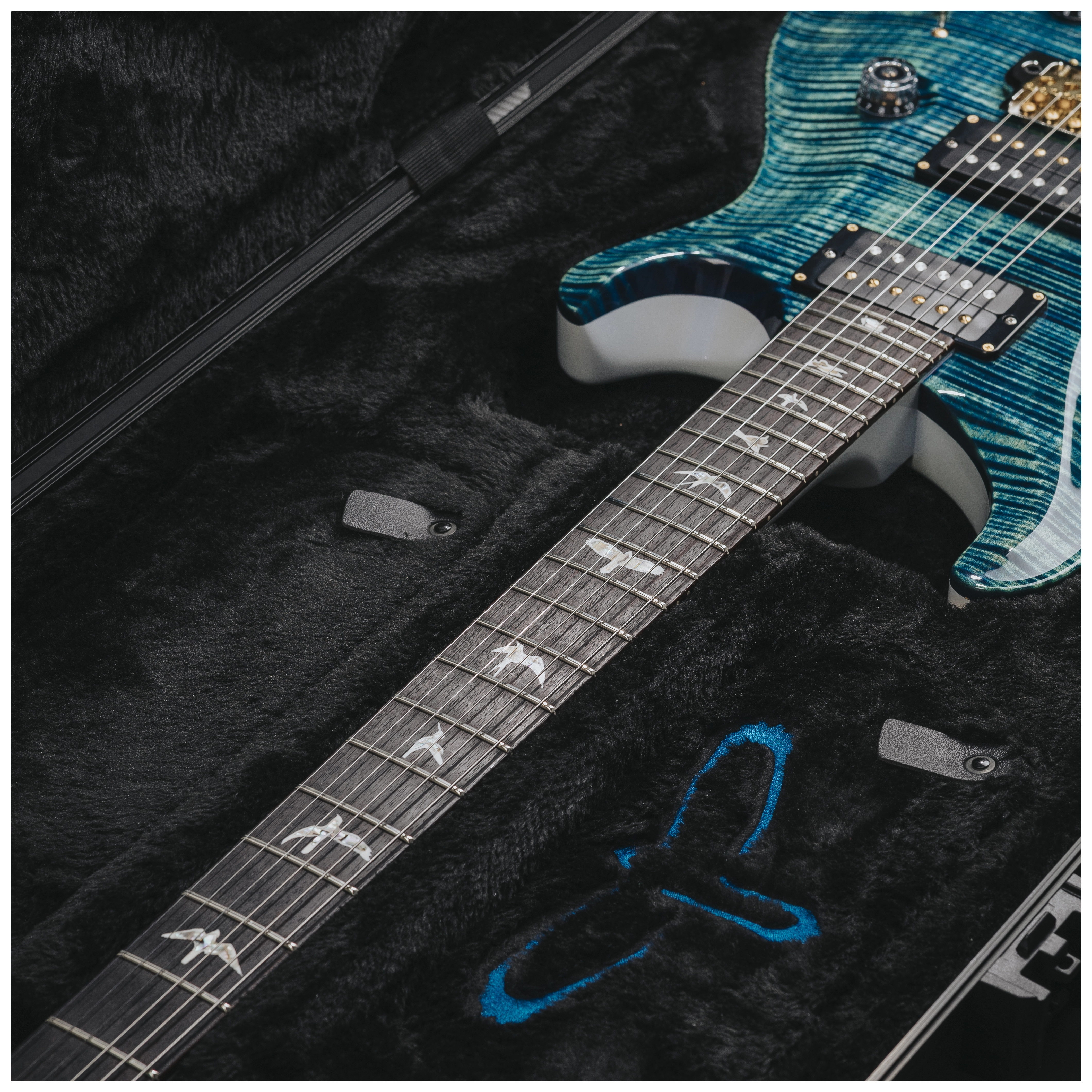 PRS Custom 24 River Blue Pearl 10 Top #1 35