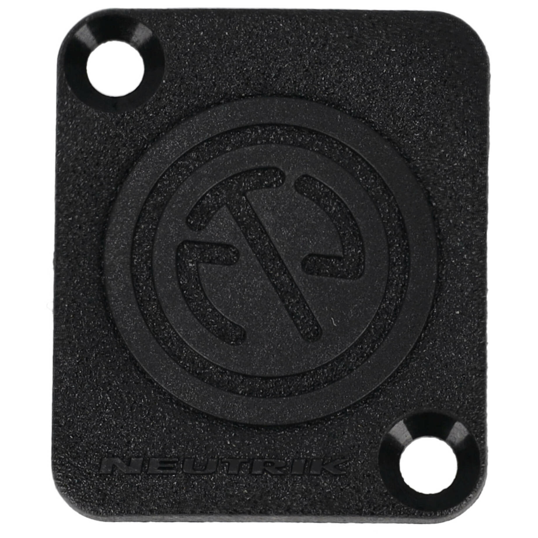Neutrik DBA-BL Abdeckplatte D-Serie Schwarz