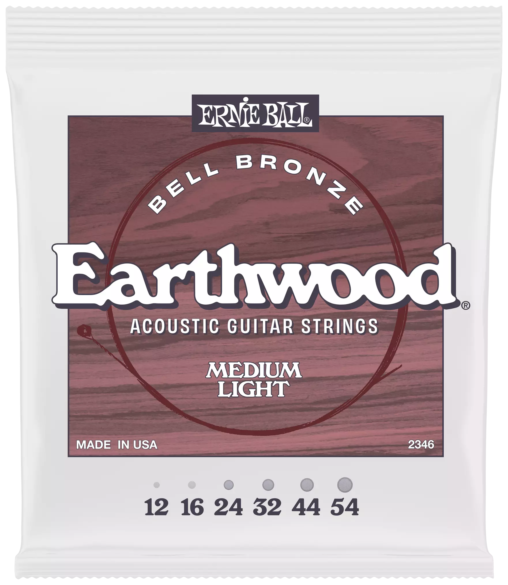 Ernie Ball EB2346 - Earthwood Bell Bronze Medium Light | 12-54 1