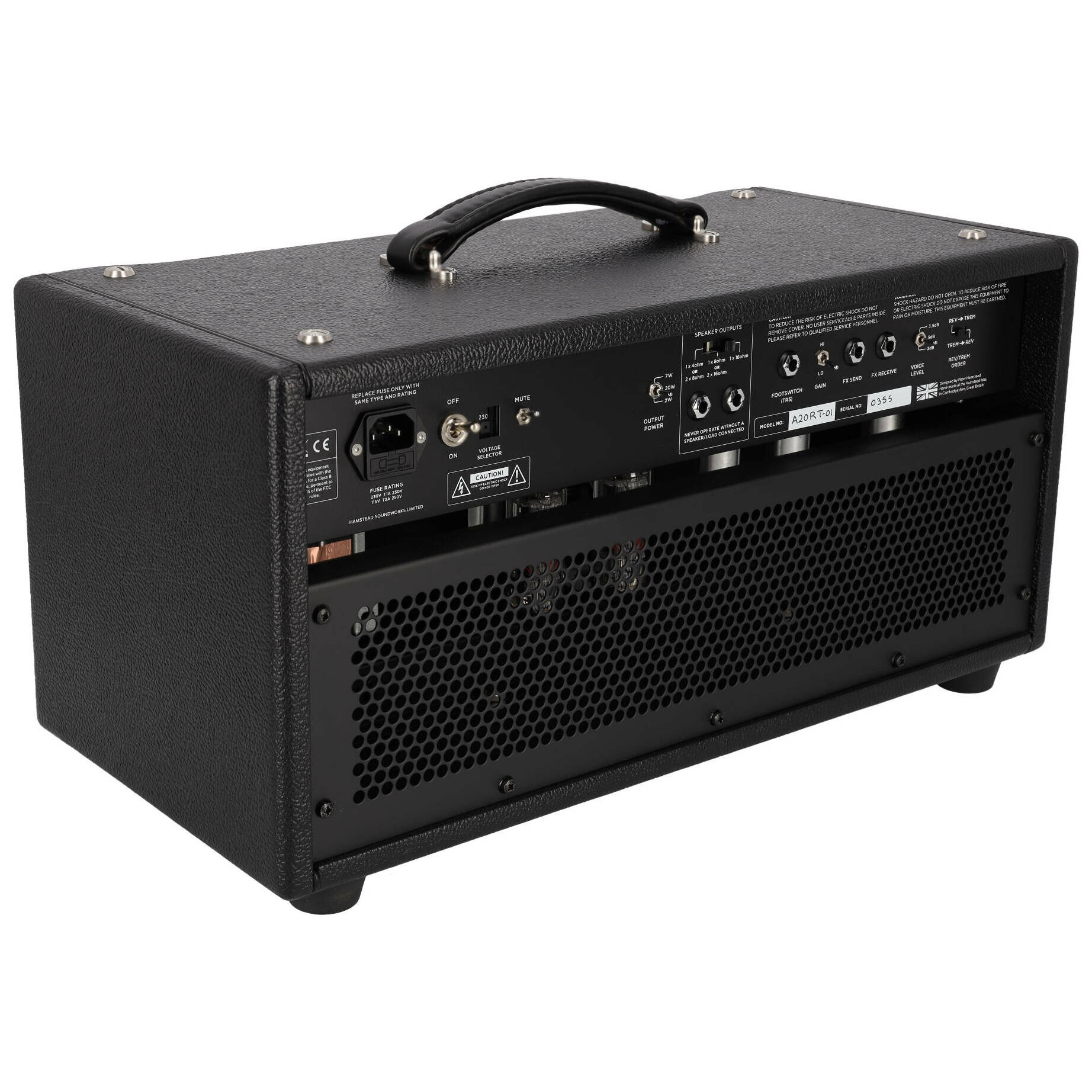 Hamstead Artist 20+RT Head Black 1