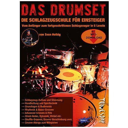  Das Drumset- Vom Anfänger zum Fortgeschrittenen