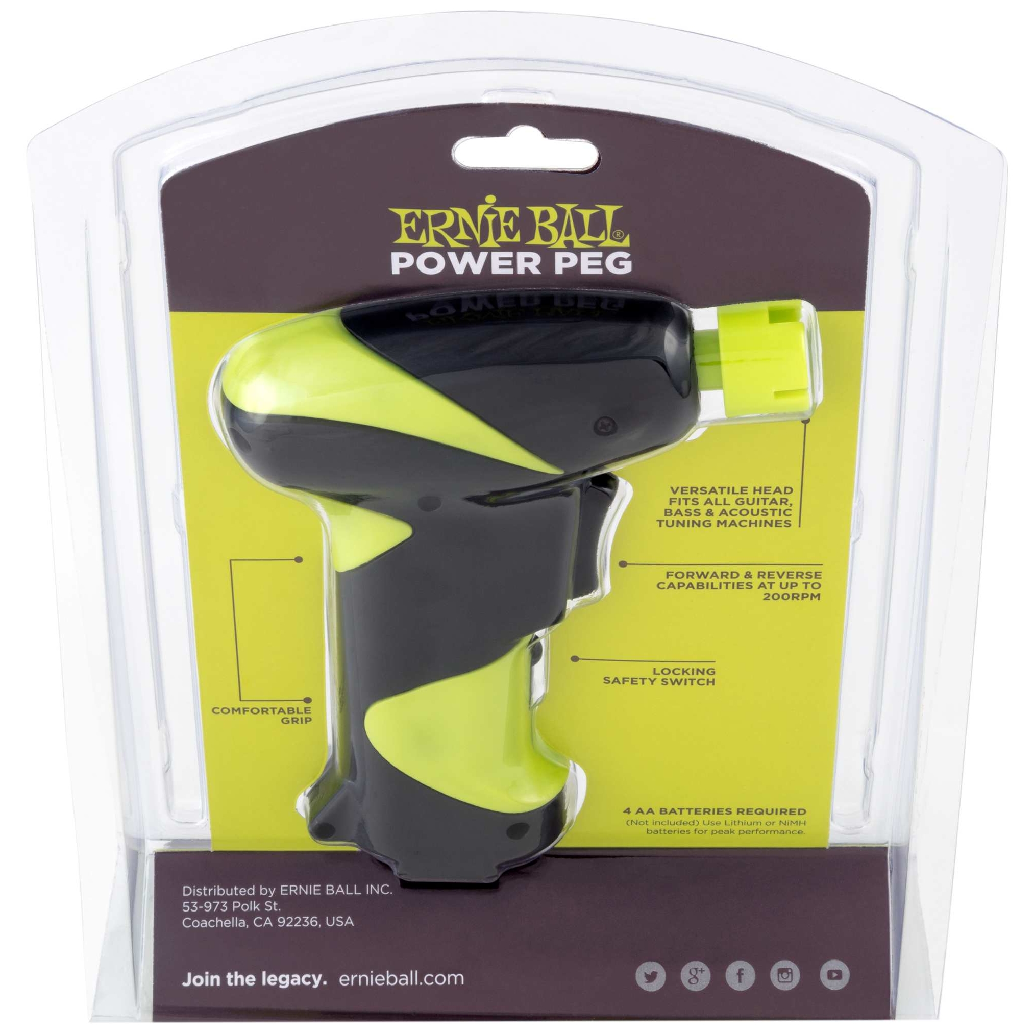 Ernie Ball - Ernie Ball 4118 Power Peg - 3