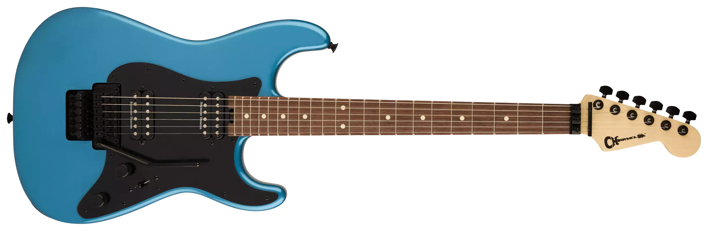 Charvel Pro-Mod So-Cal Style-1 HH FR RW Pelham Blue 5