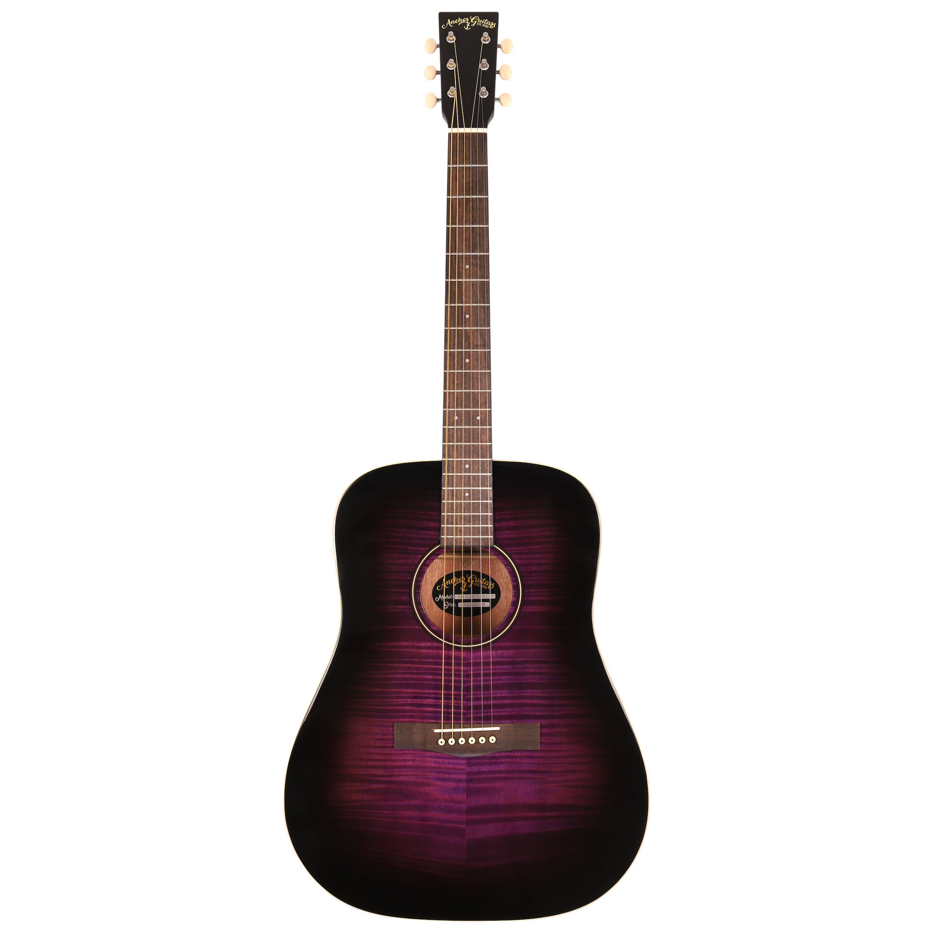 Anchor Guitars Flame Purple Burst Ltd.