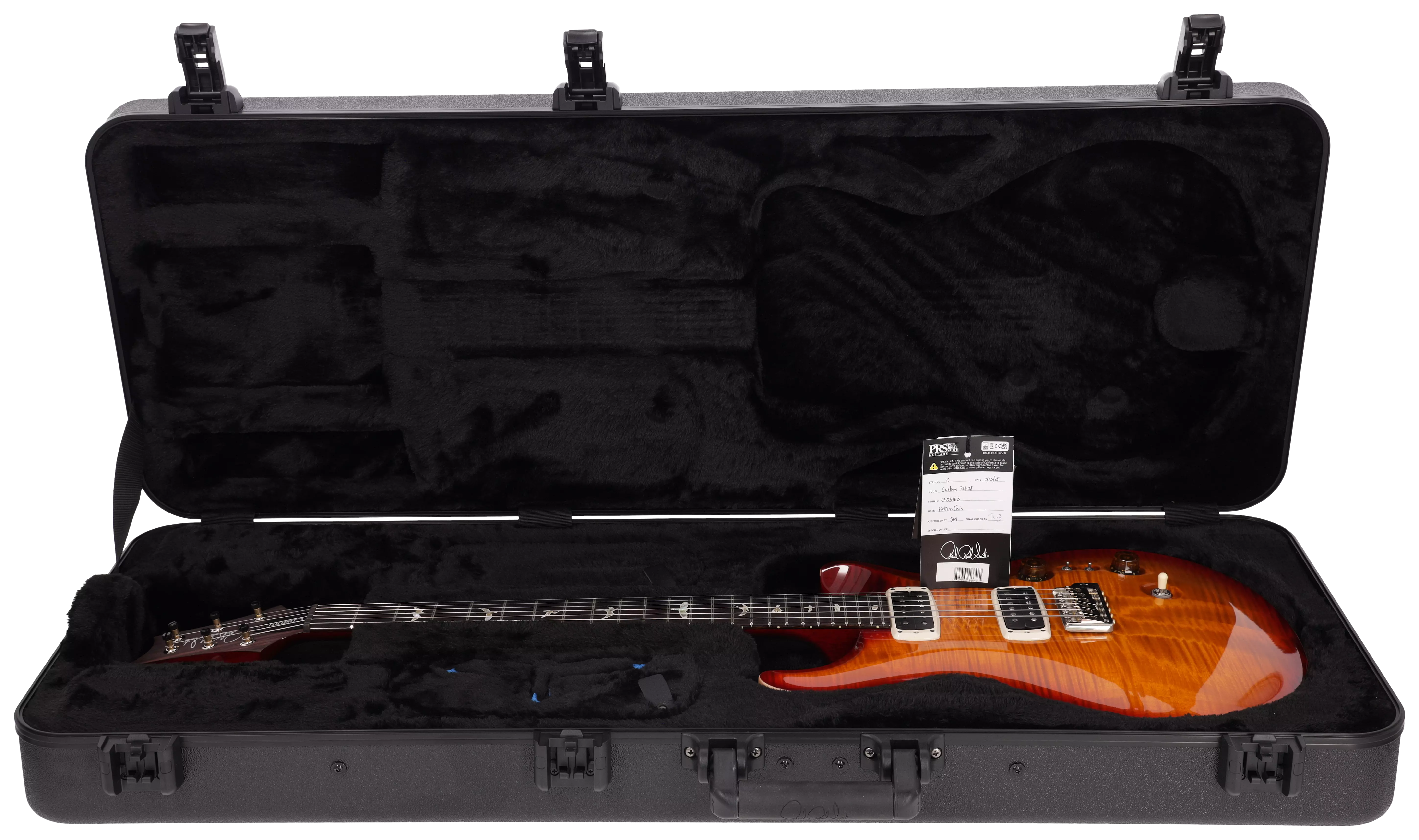 PRS Custom 24-08 Dark Cherry Sunburst #0403168 17