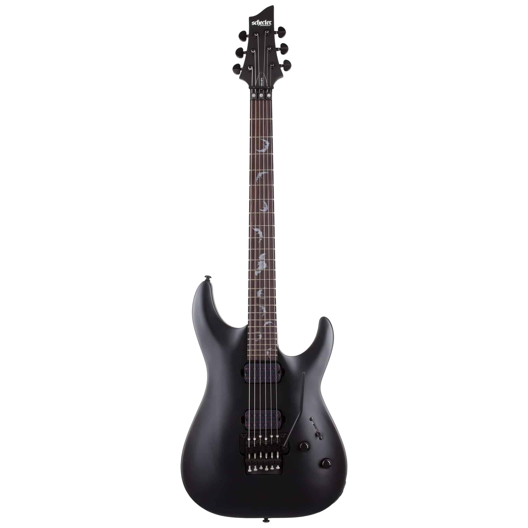 Schecter - Schecter Damien 6 FR Satin Black