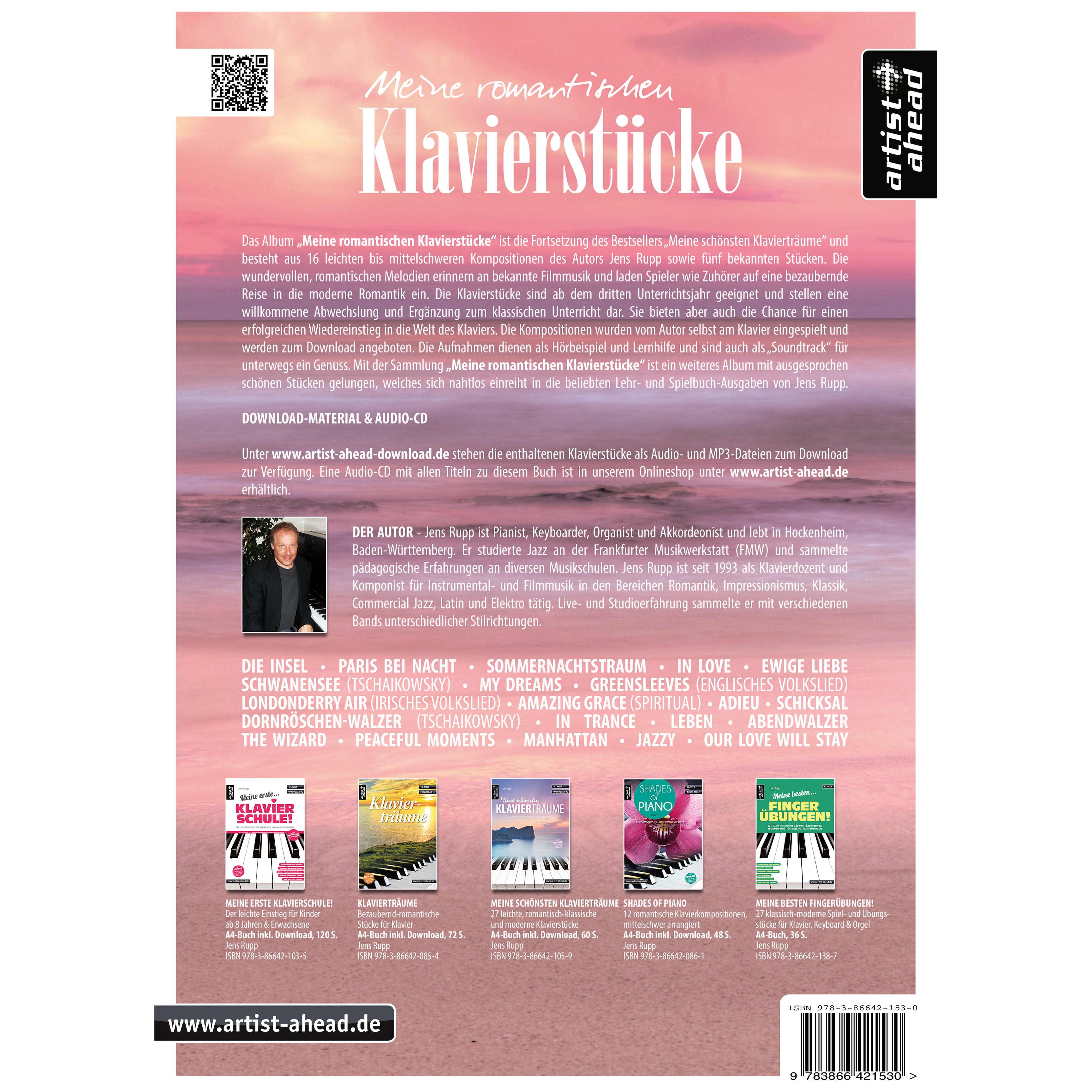 Artist Ahead Meine romantischen Klavierstücke - Jens Rupp 1