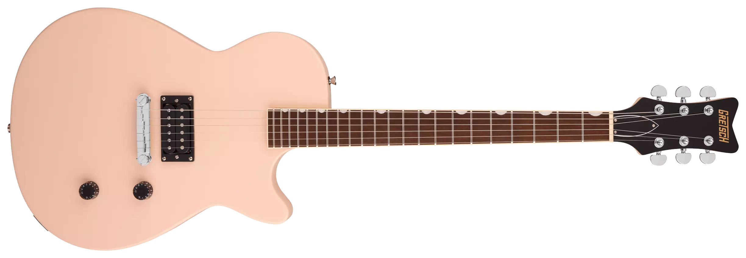 Gretsch Streamliner Jet Club 1 Pickup LRL Shell Pink 5