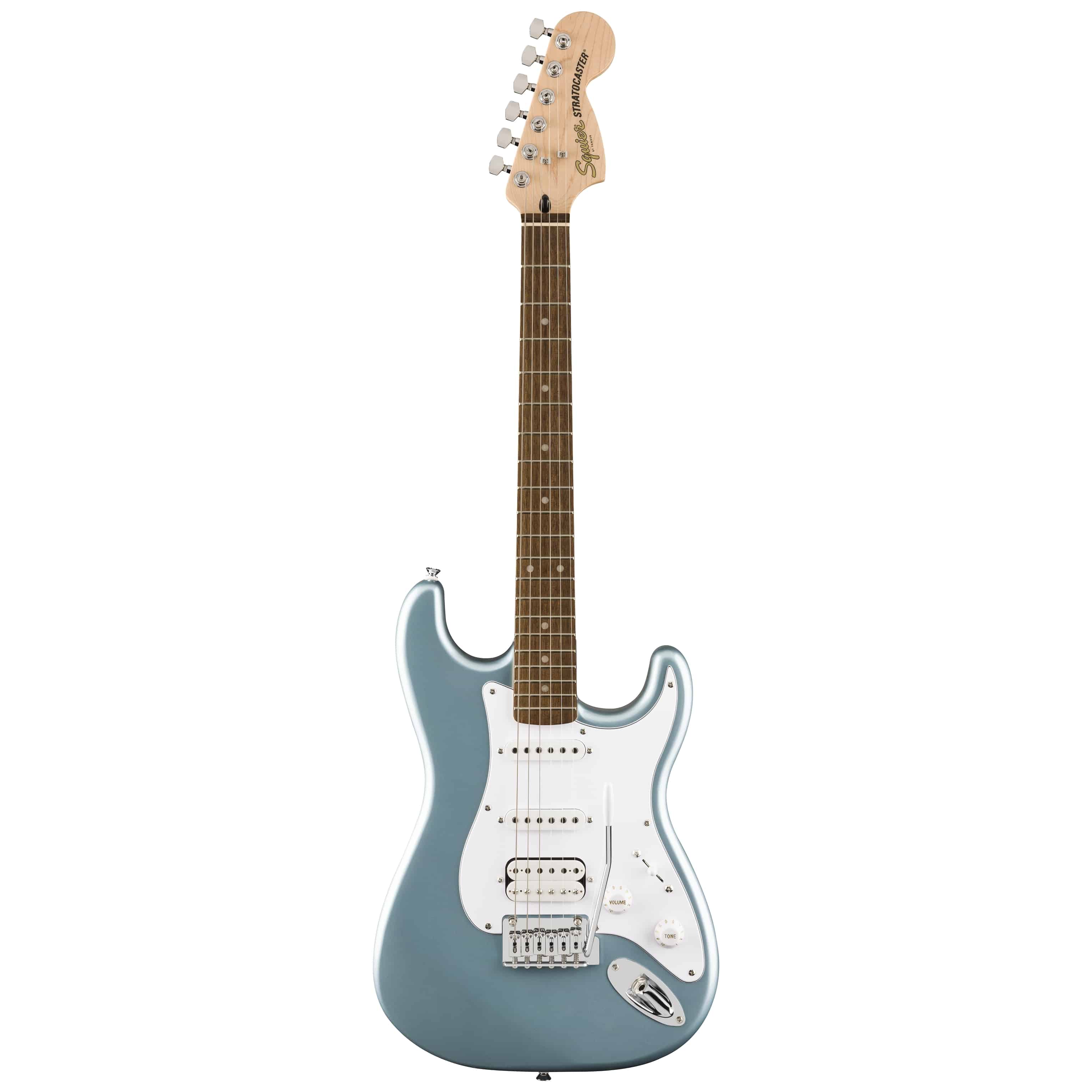 Squier by Fender Affinity Stratocaster Junior HSS LRL WPG Ice Blue 6