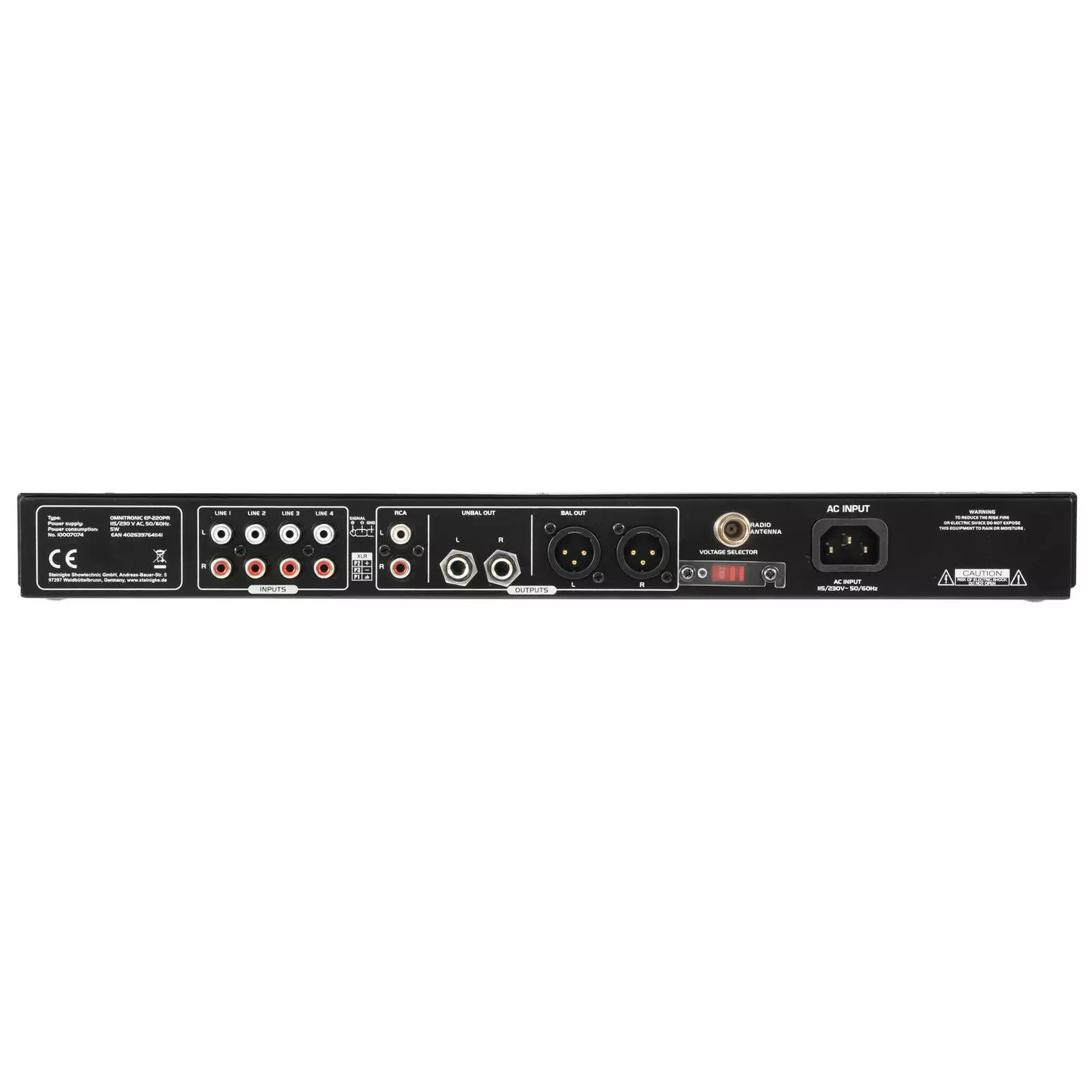 Omnitronic EP-220PR 6