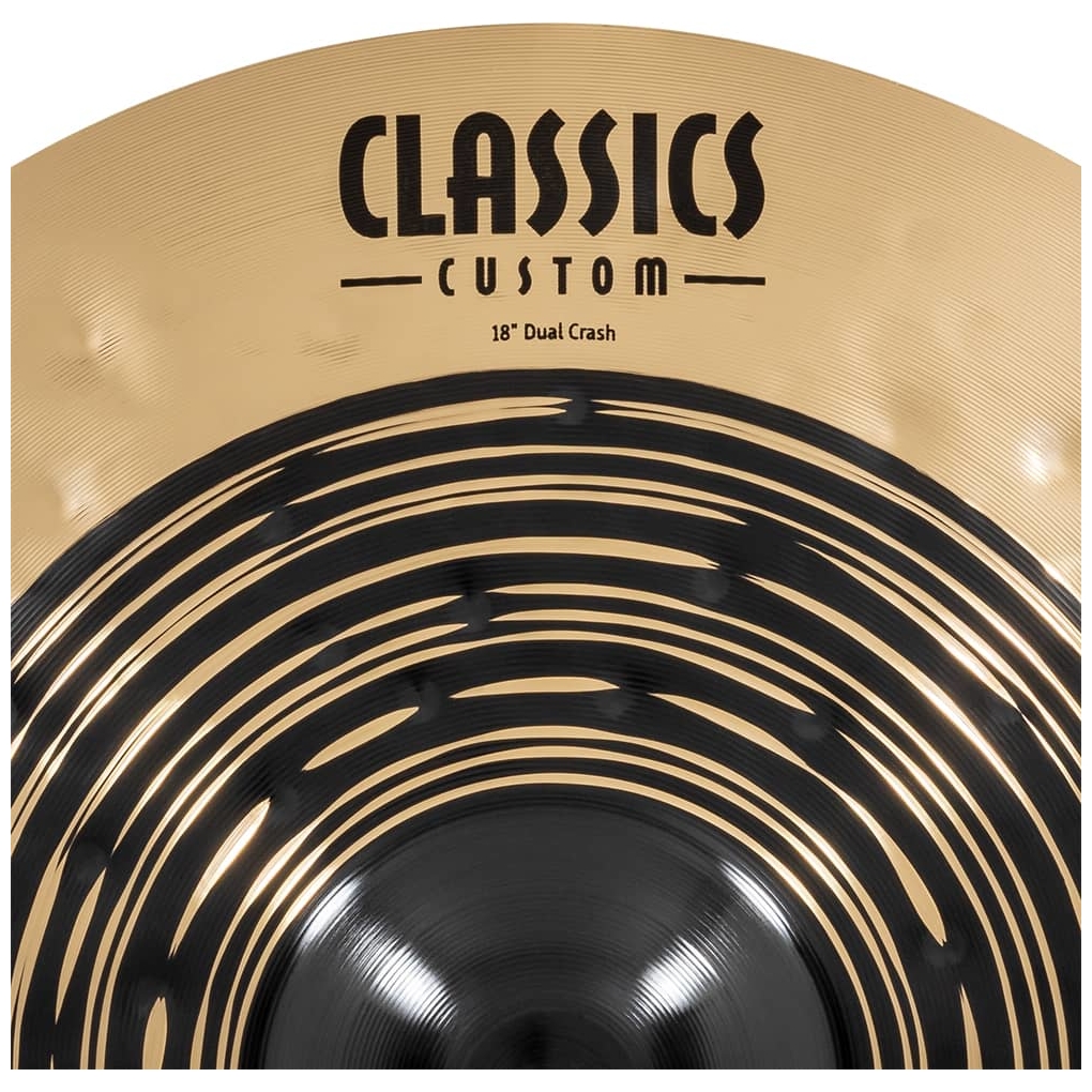 Meinl Cymbals - Meinl Cymbals CC18DUC - 18 Classics Custom Dual Crash - 5